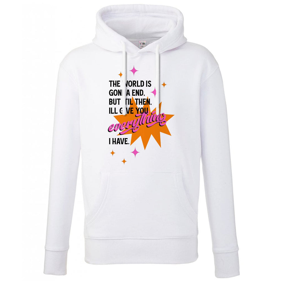 The World Is Gonna End - Sam Fender Hoodie