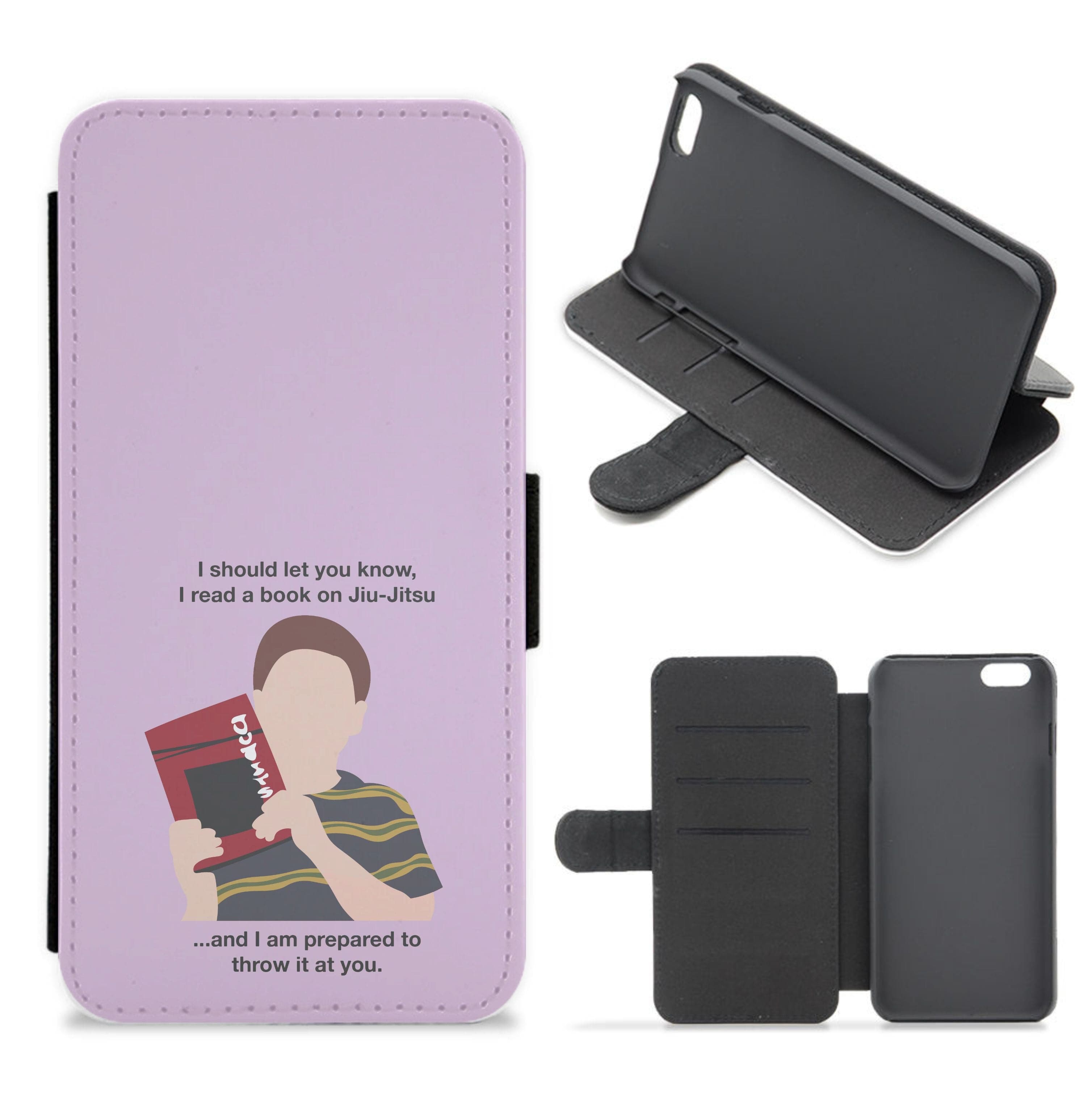 Book On Jiu-Jitsu - Sheldon Flip / Wallet Phone Case