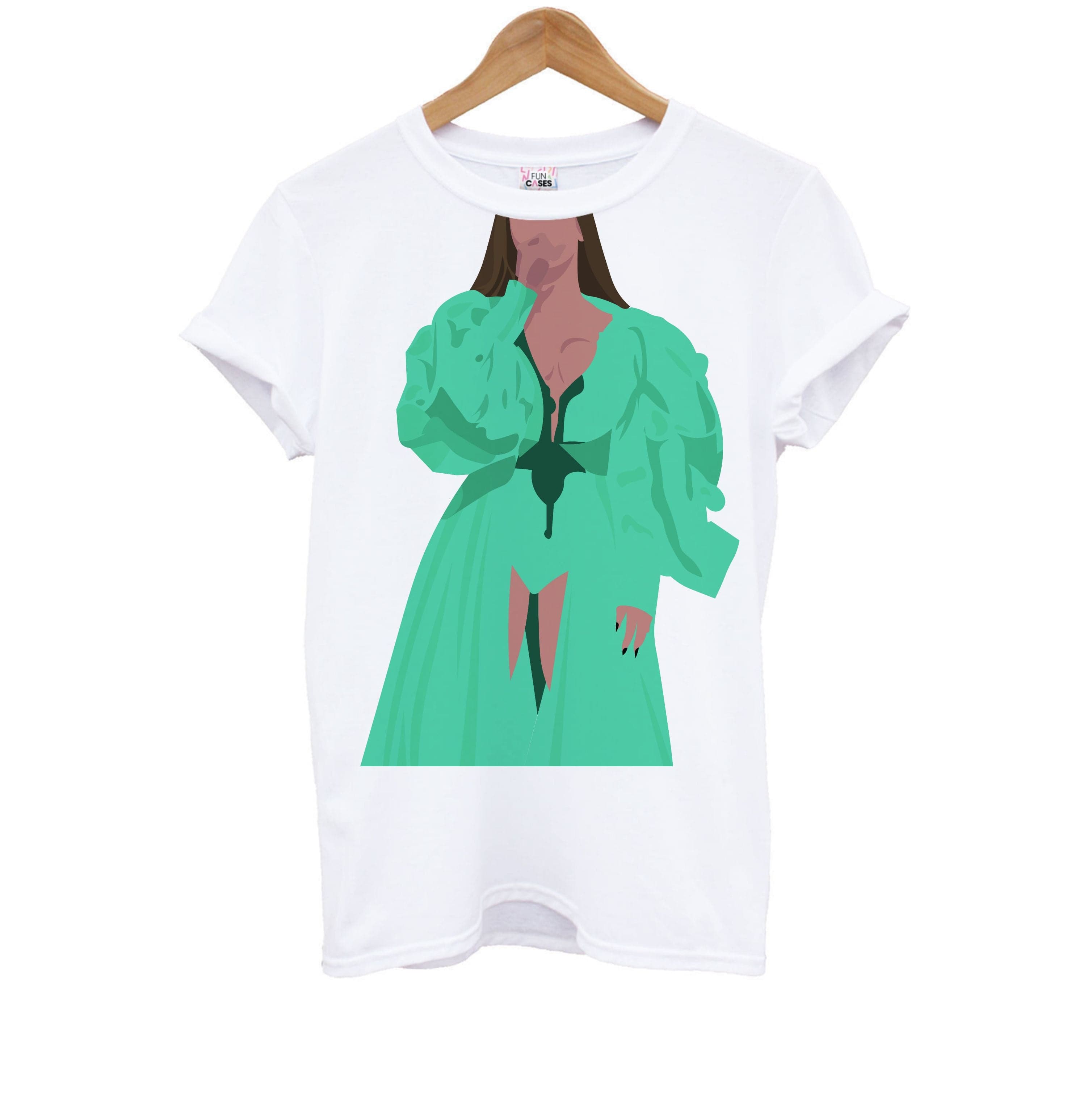 Green Dress - Queen B Kids T-Shirt