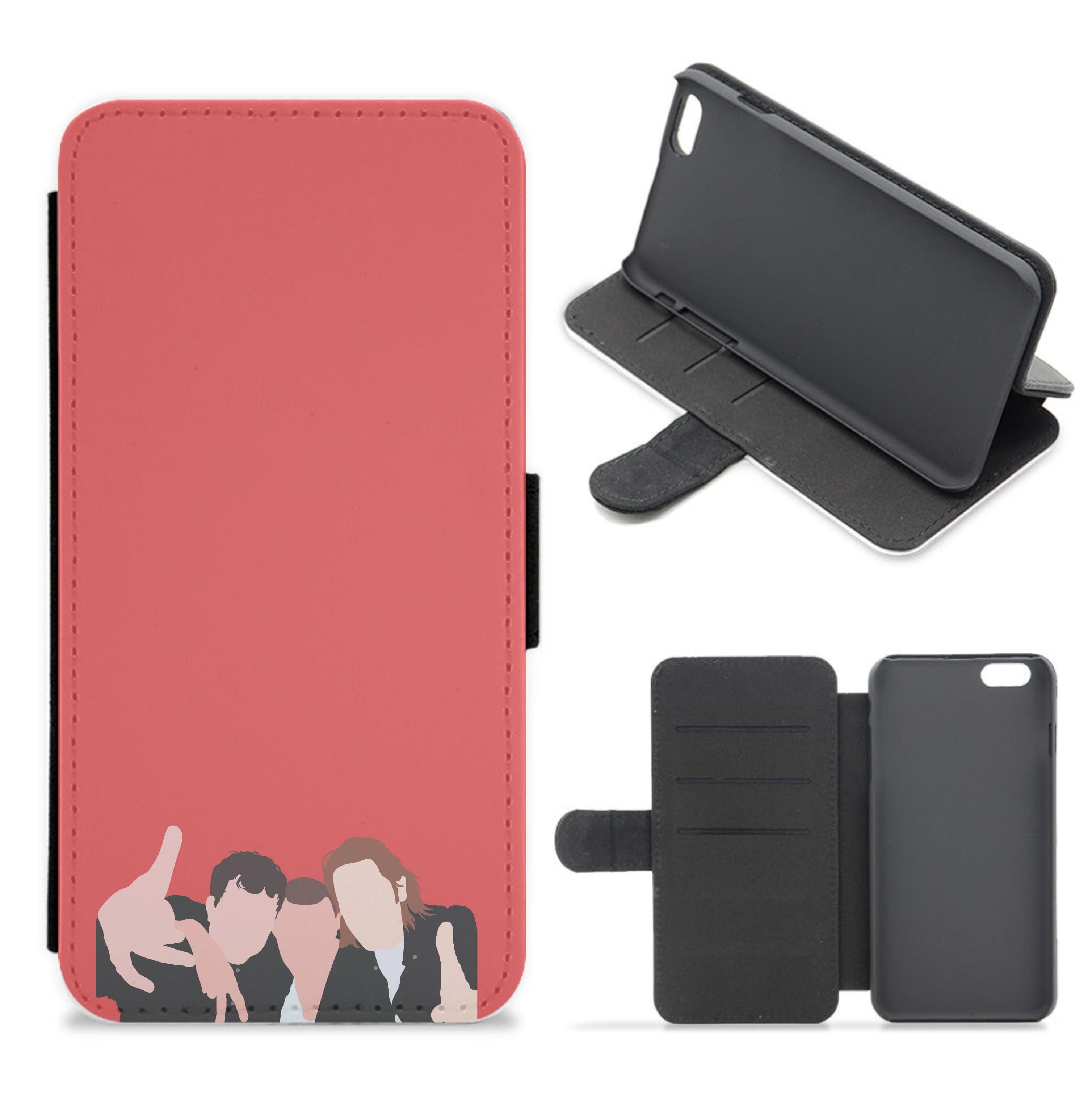 The Band - Bust Band Flip / Wallet Phone Case