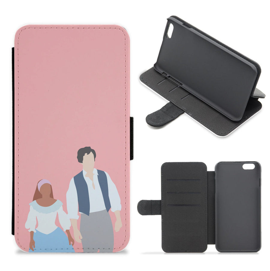 Ariel And Eric - The Little Mermaid Flip / Wallet Phone Case