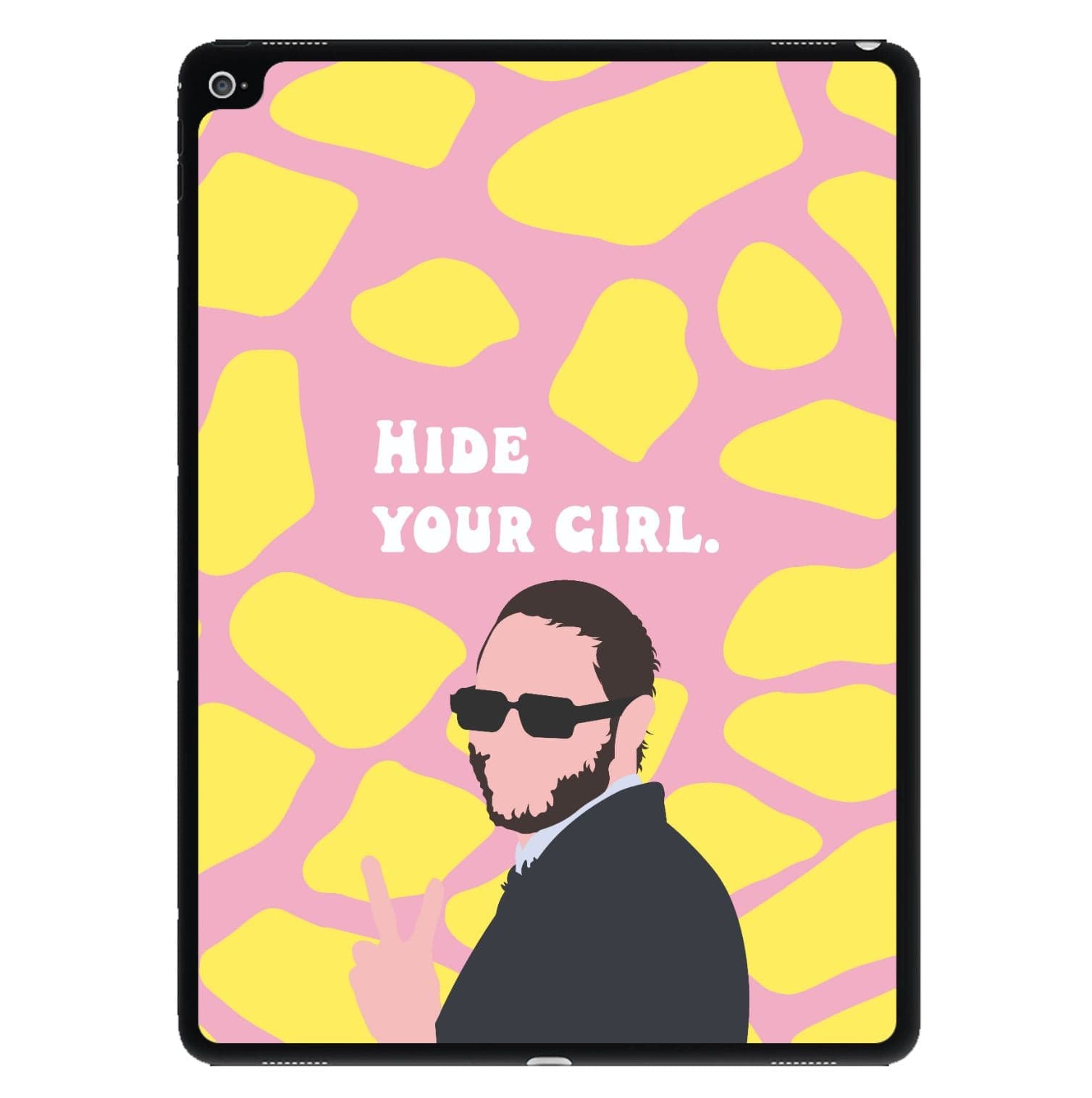 Hide Your Girl iPad Case