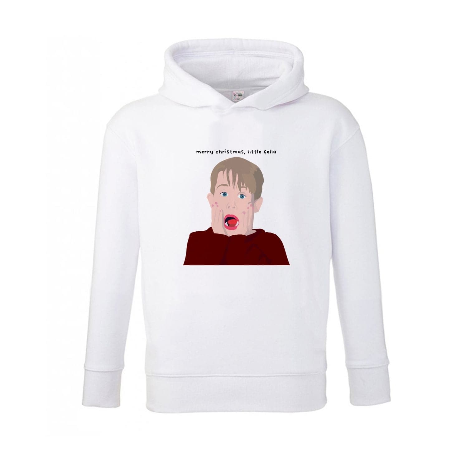 Little Fella Home Alone - Christmas Kids Hoodie