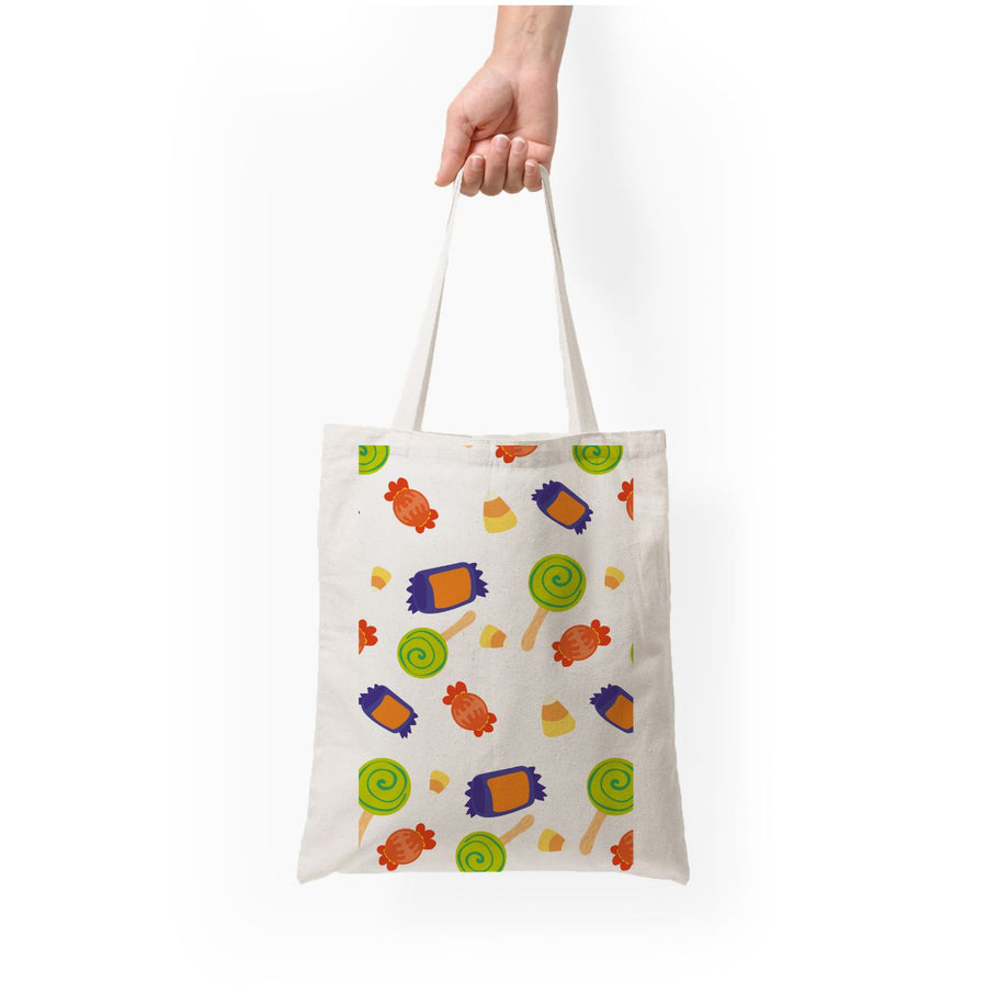 Candy Pattern - Halloween Tote Bag