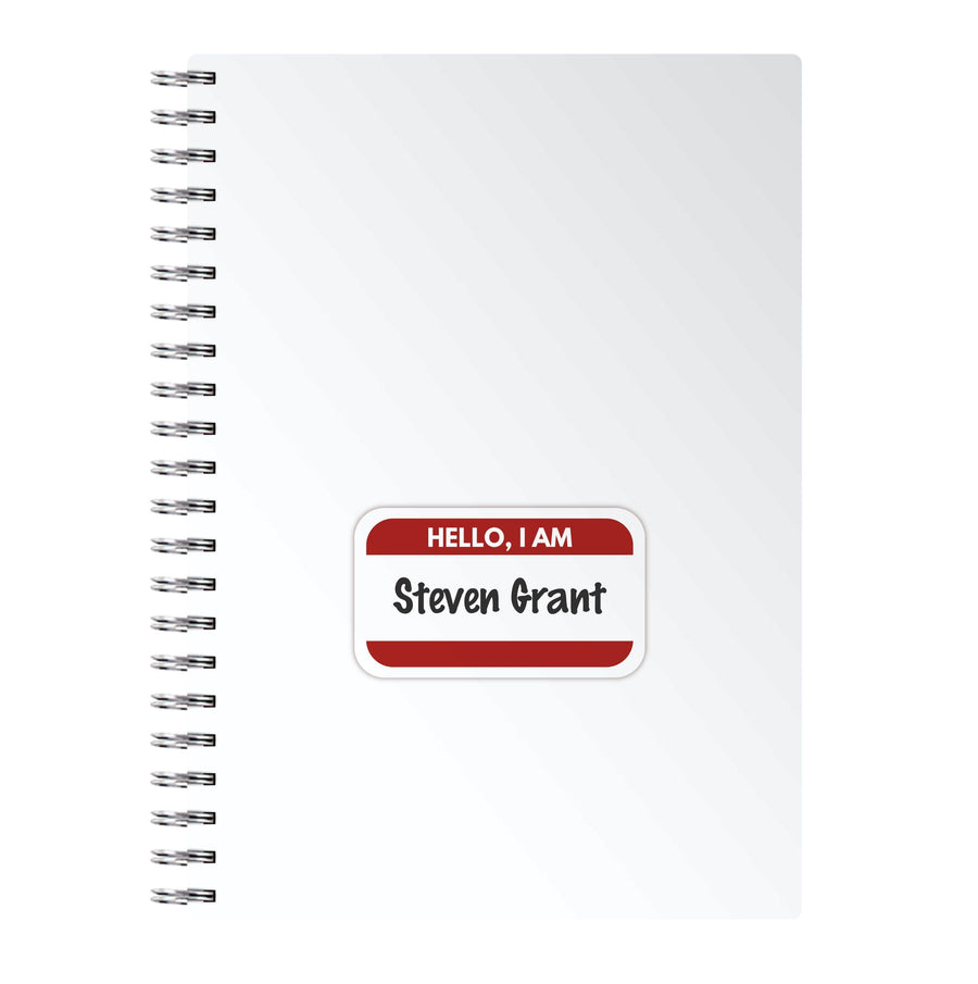 Hello I Am Steven Grant - Moon Knight Notebook