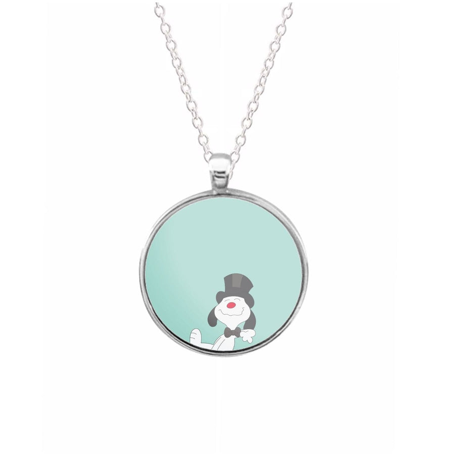 Snowman Snoopy  Necklace