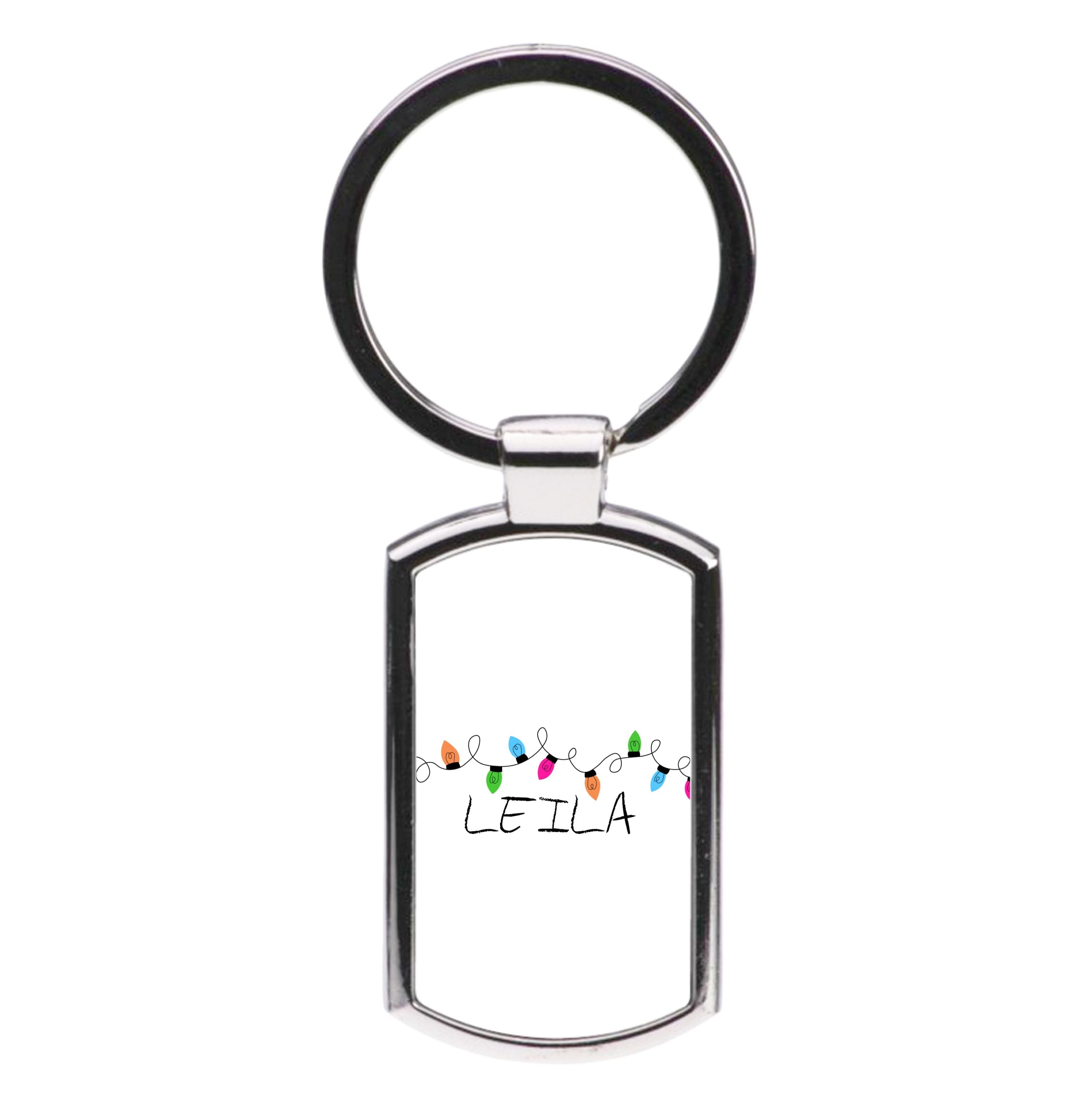 Fairy Lights - Personalised Stranger Luxury Keyring