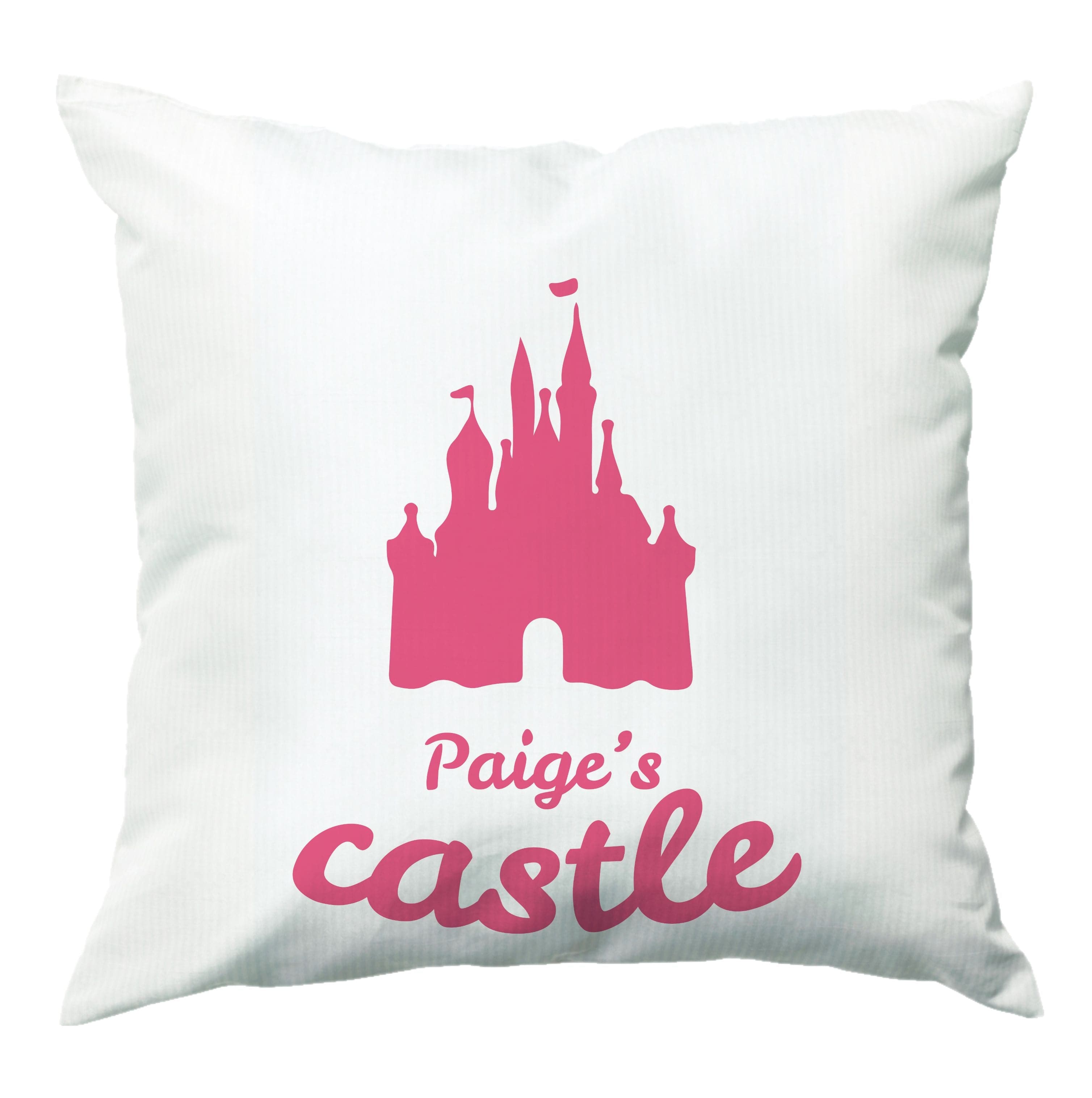 Fairytale Castle - Personalised Fairytale Cushion