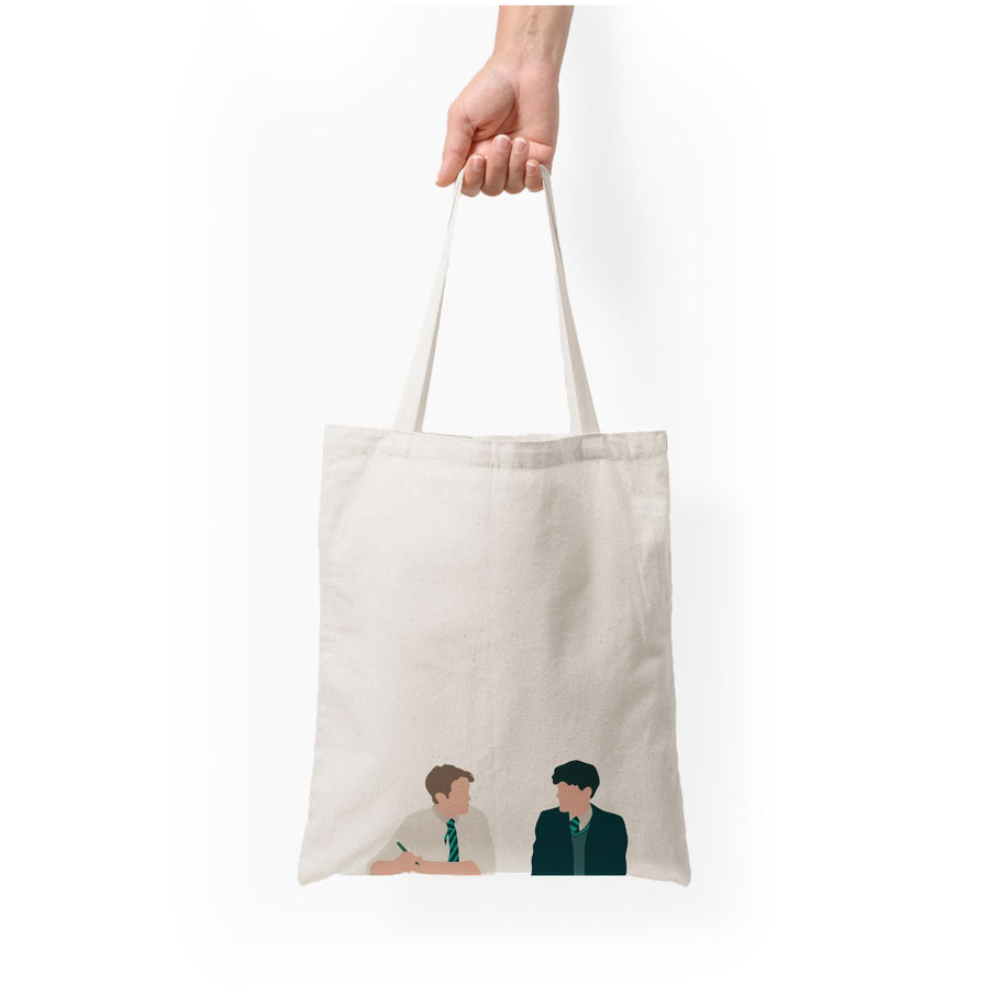 Blue And Yellow - Heartstopper Tote Bag