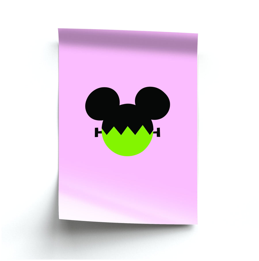 Frankenstein Mickey Mouse - Disney Halloween Poster