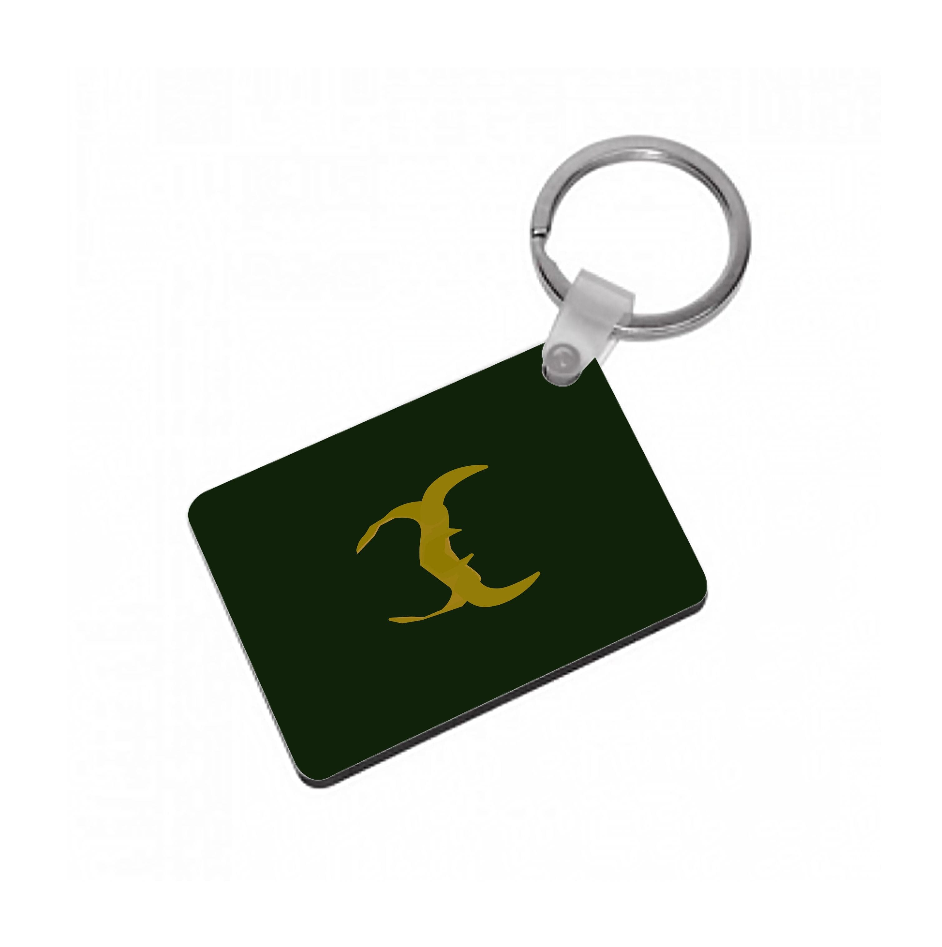 The Horned Helmet Keyring