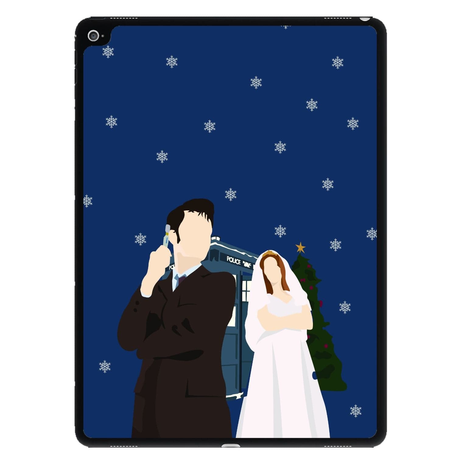 Donna And The Doctor iPad Case