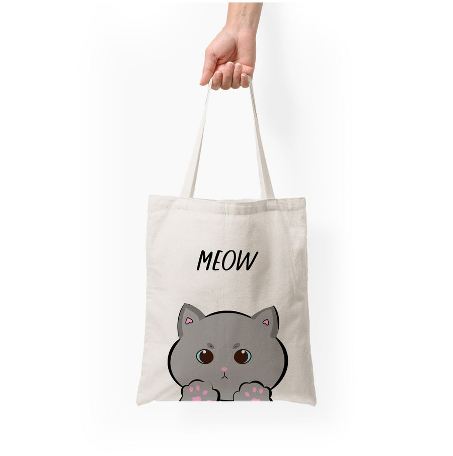 Grey Kitty - Cats Tote Bag