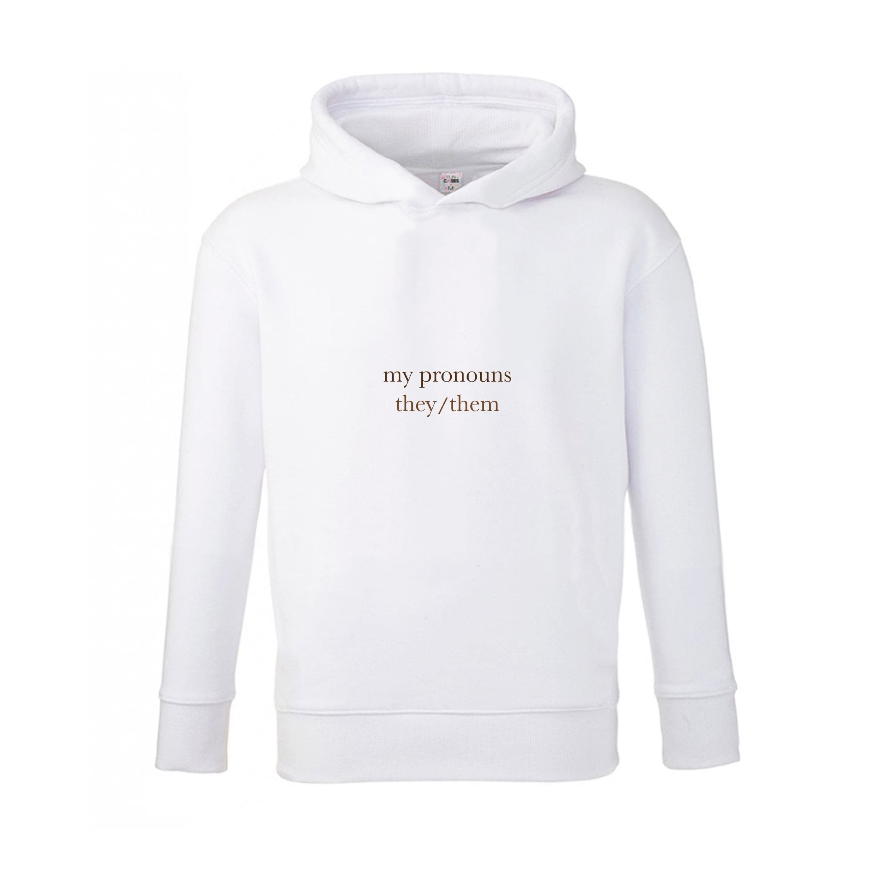 They & Them - Pronouns Kids Hoodie