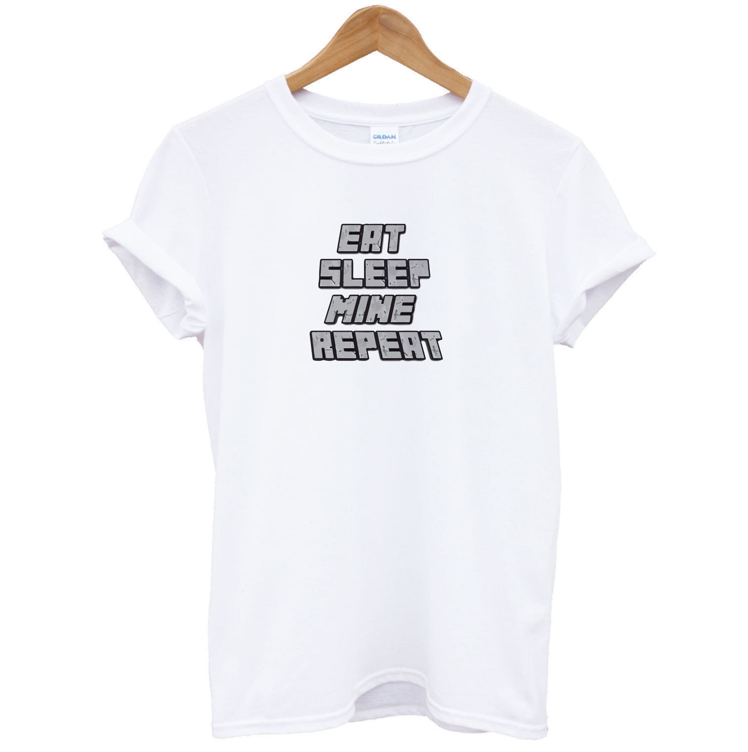 Eat Sleep Mine Repeat T-Shirt