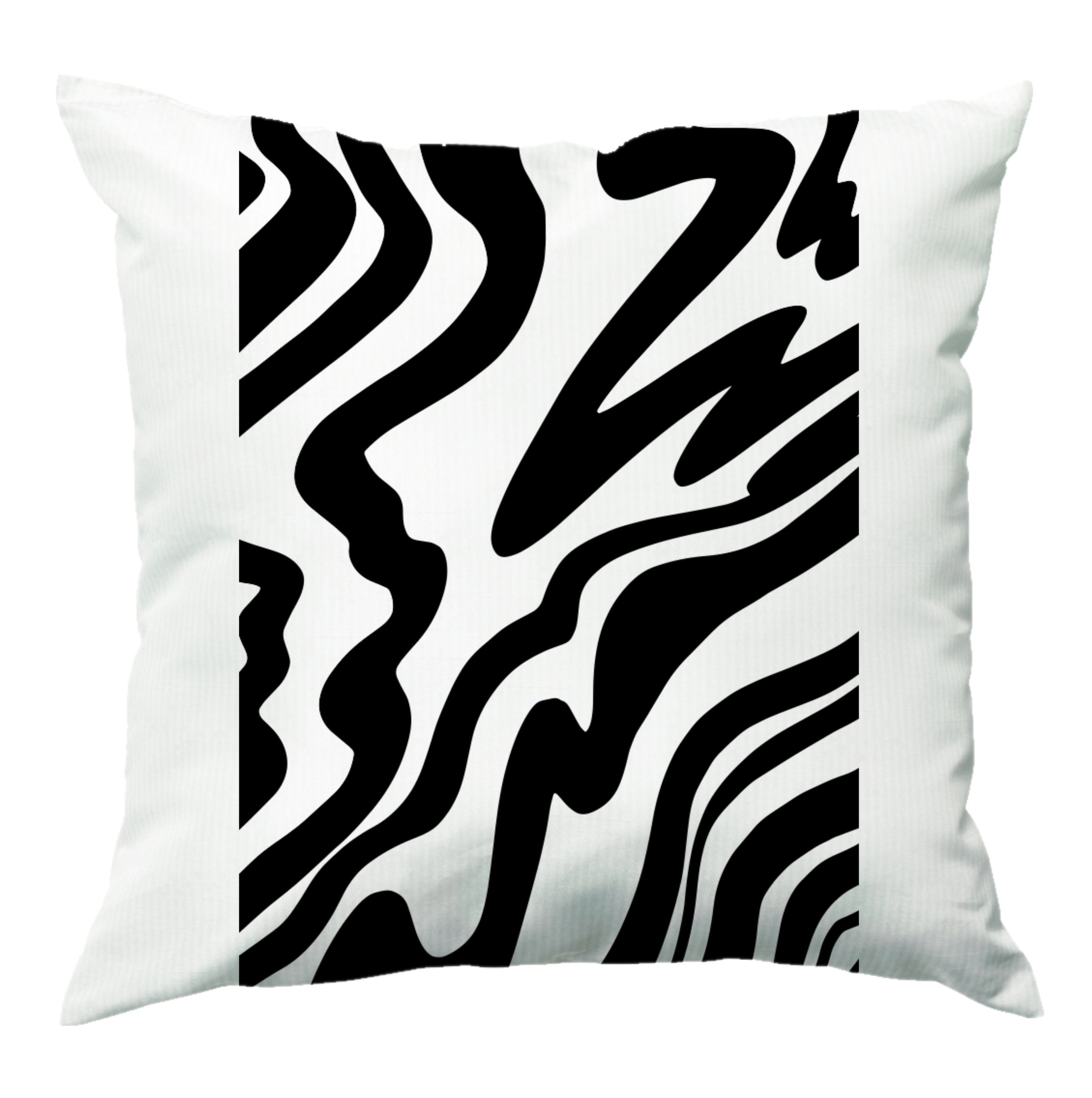 Black And White - Halloween Cushion