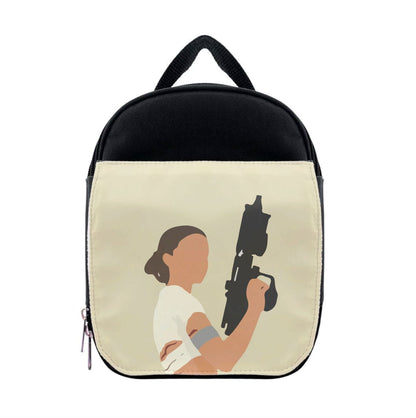 Leia With Gun Lunchbox