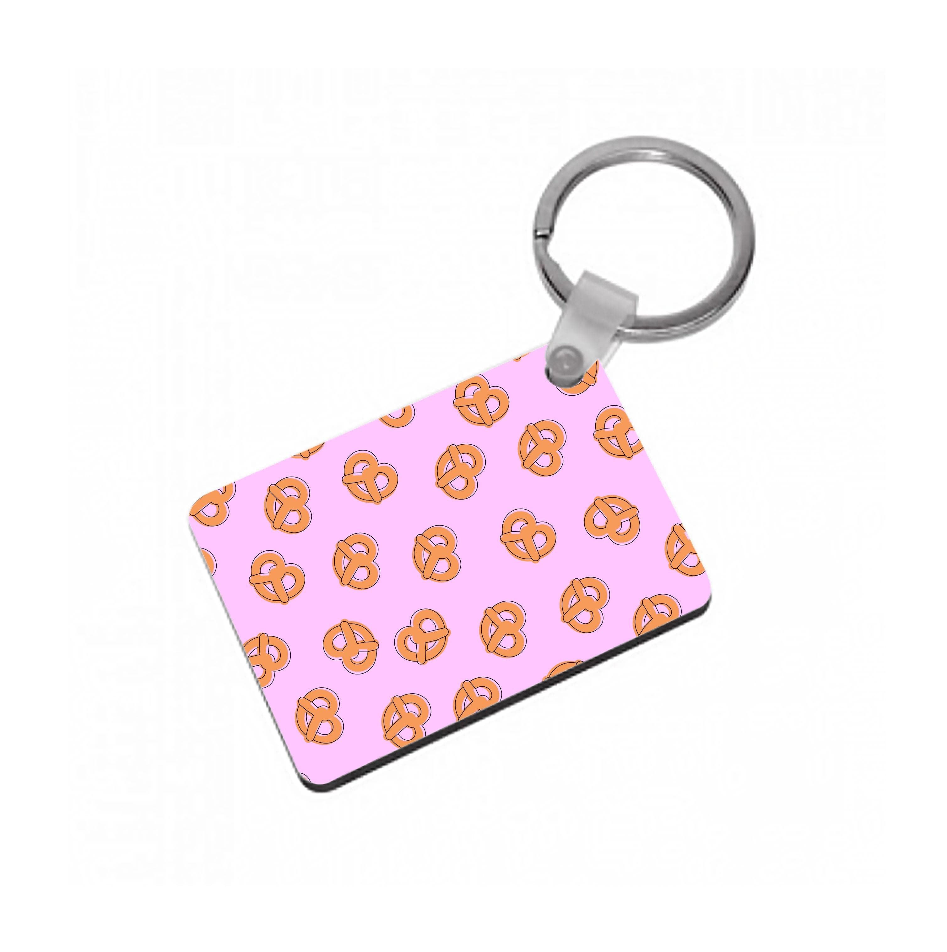 Pretzels - Fast Food Patterns Keyring