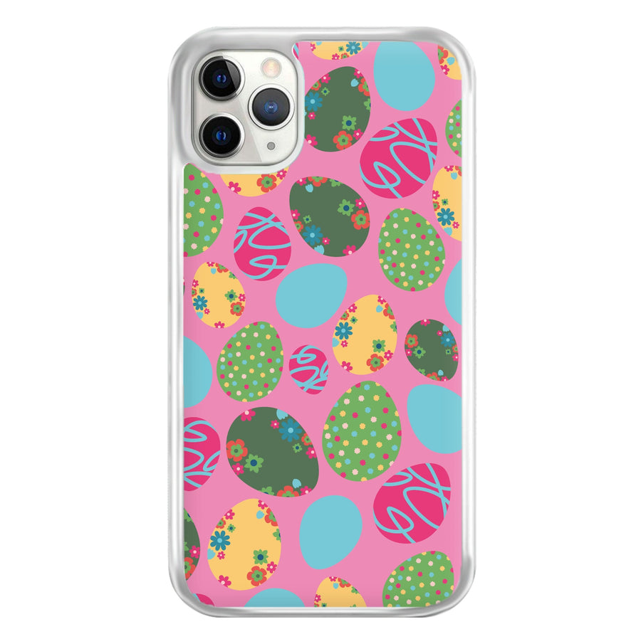 Pink Easter Eggs - Easter Patterns Phone Case