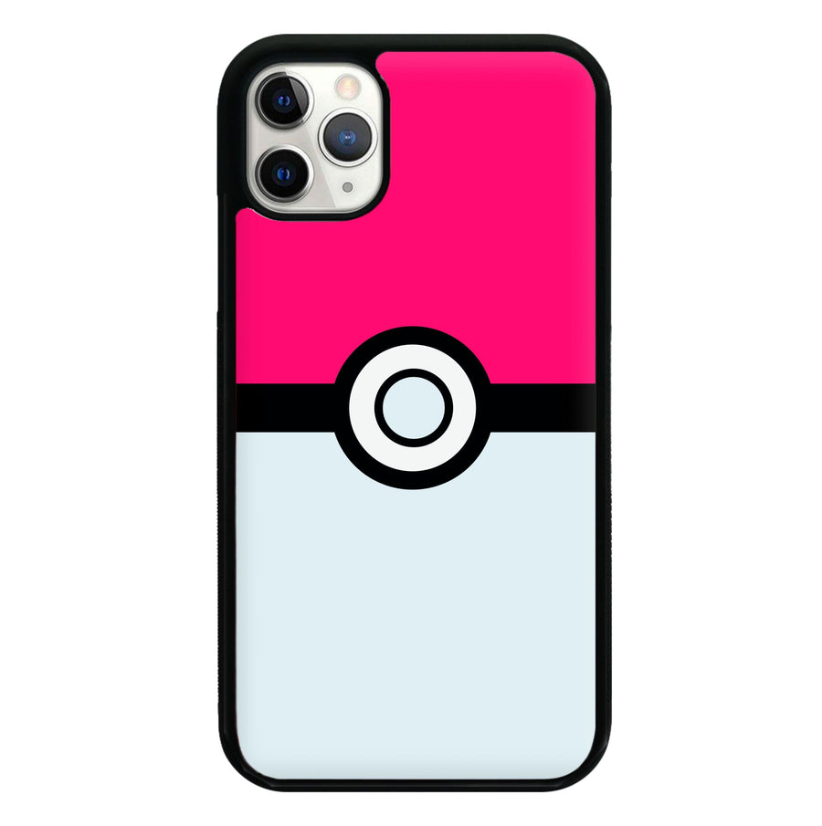 Pokemon ball - red Phone Case