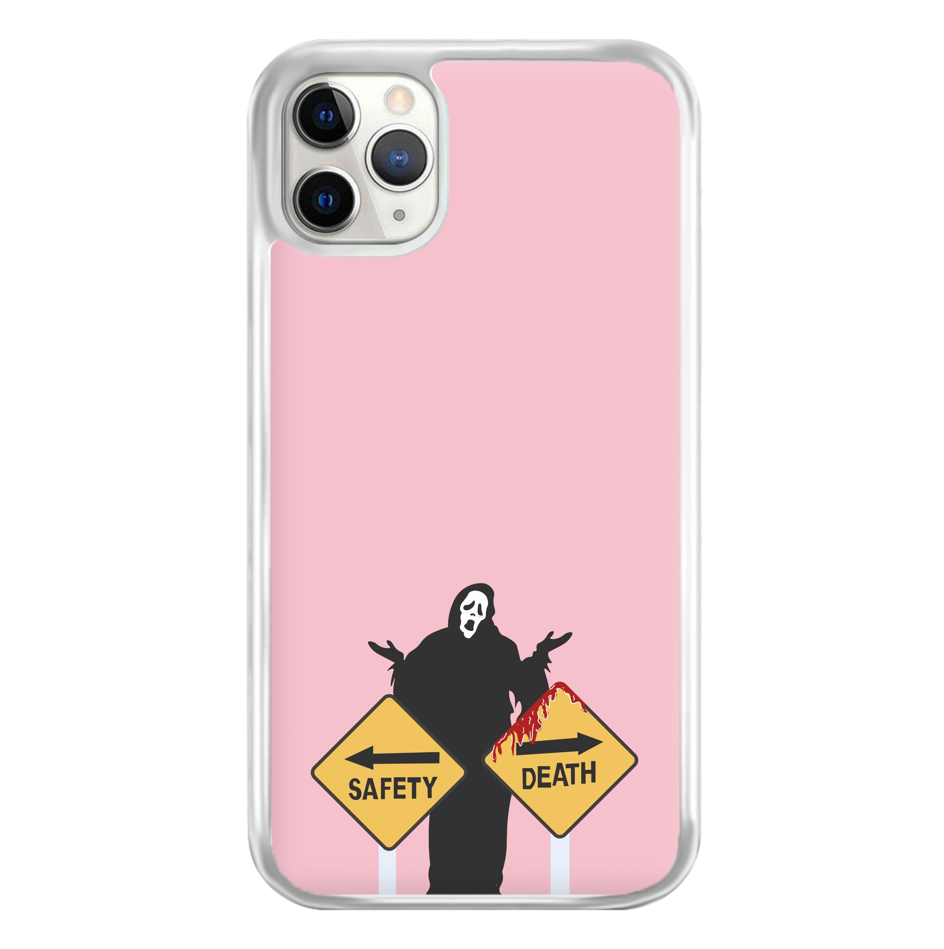 Safety Or Death - Scream Phone Case