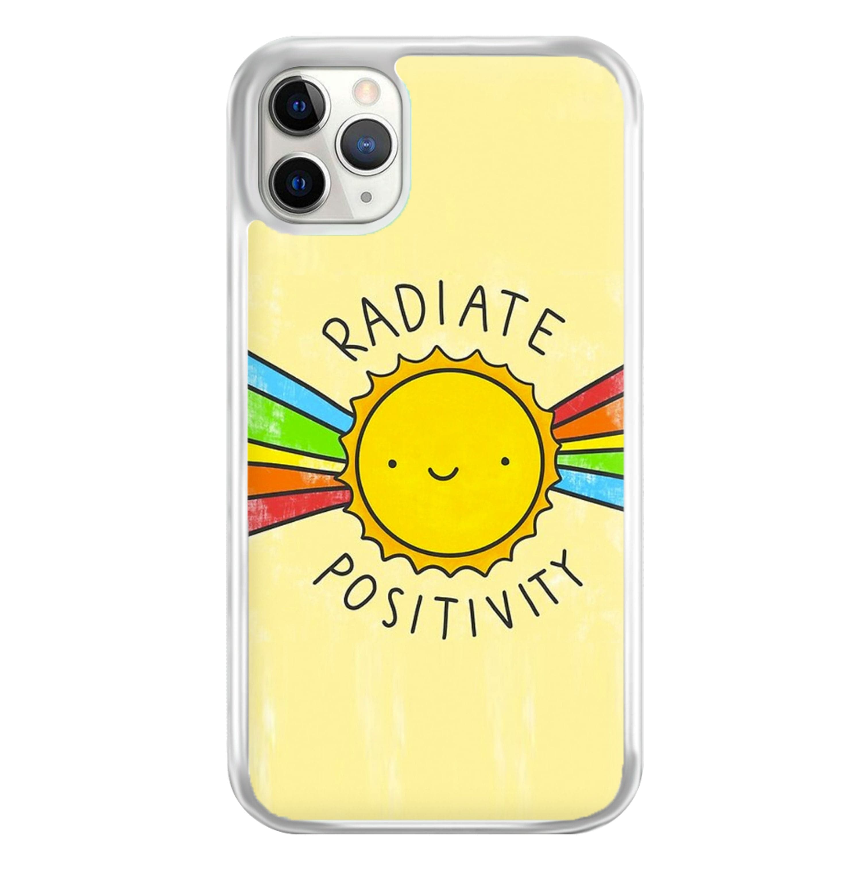 Radiate Positivity Sunshine - Positivity Phone Case