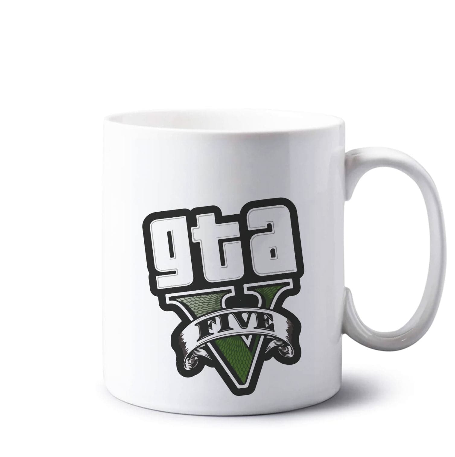 Green Five - Video Game Mug