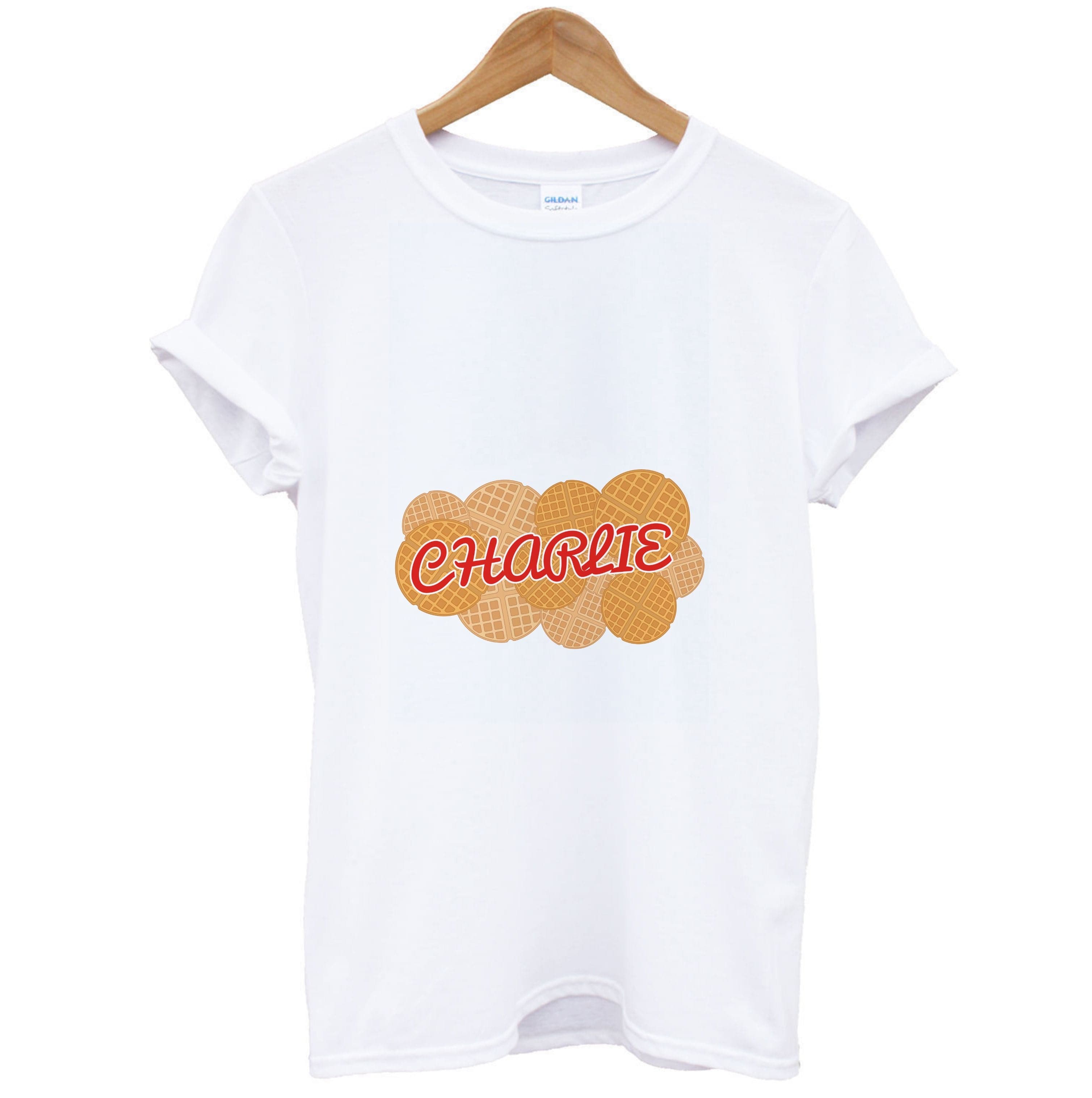 Waffles - Personalised Stranger T-Shirt