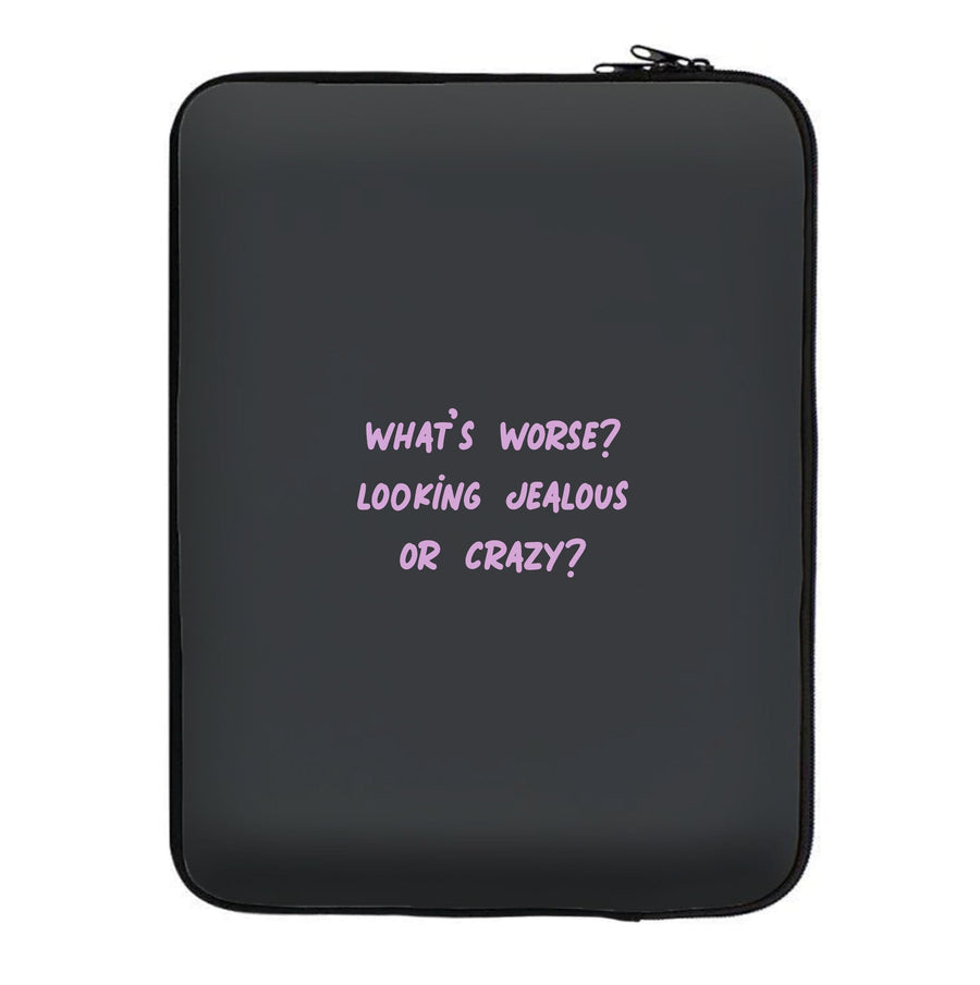 What's Worse? - Beyonce Laptop Sleeve