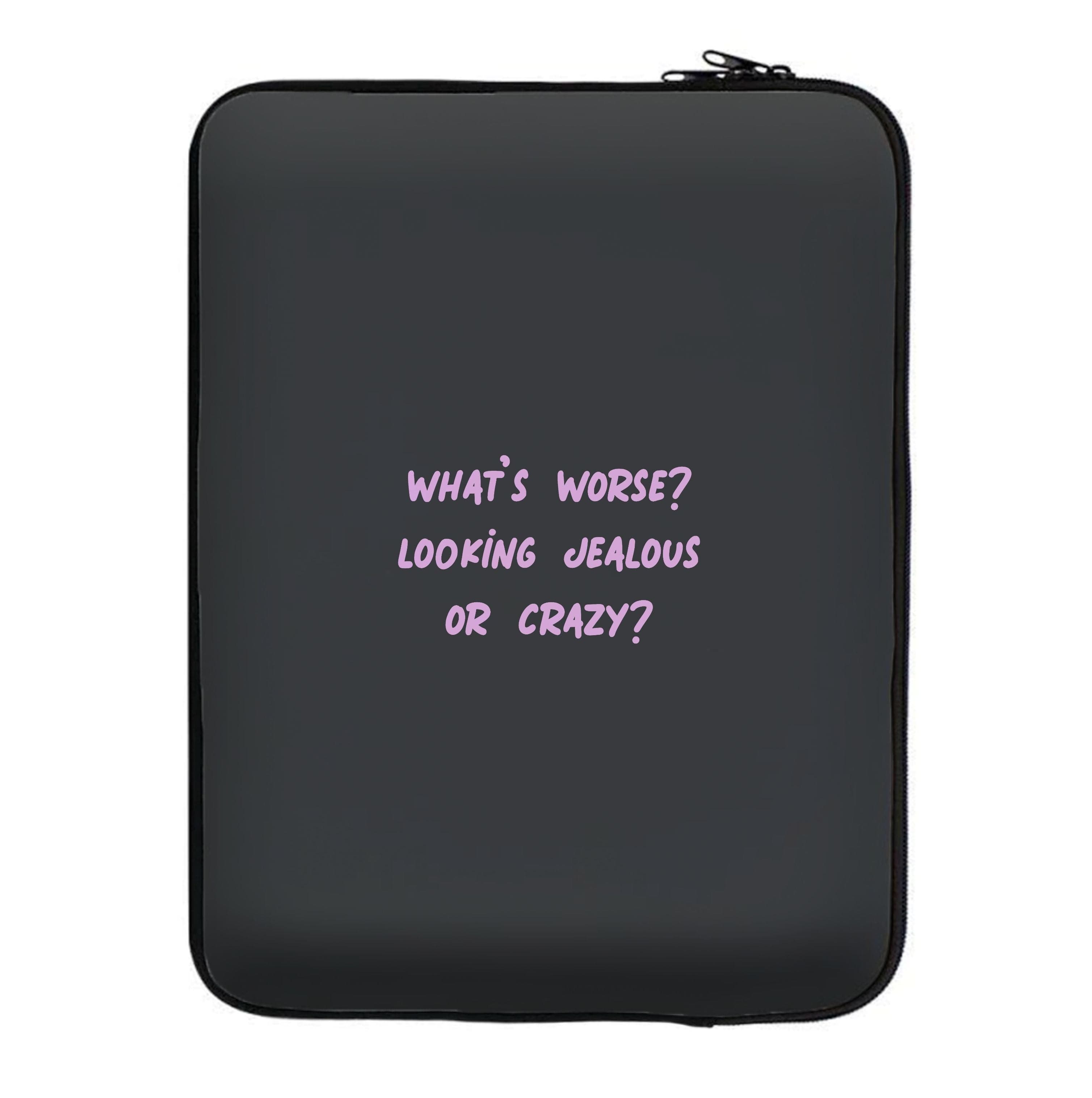 What's Worse? - Queen B Laptop Sleeve