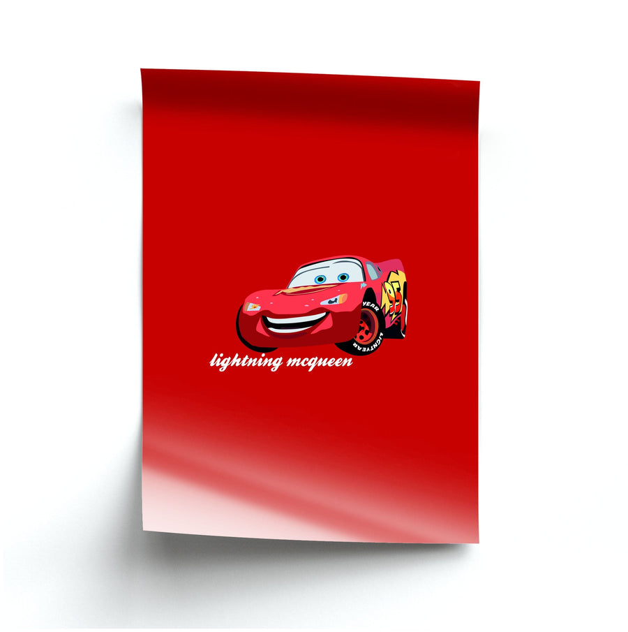 Lightning McQueen - Cars Poster
