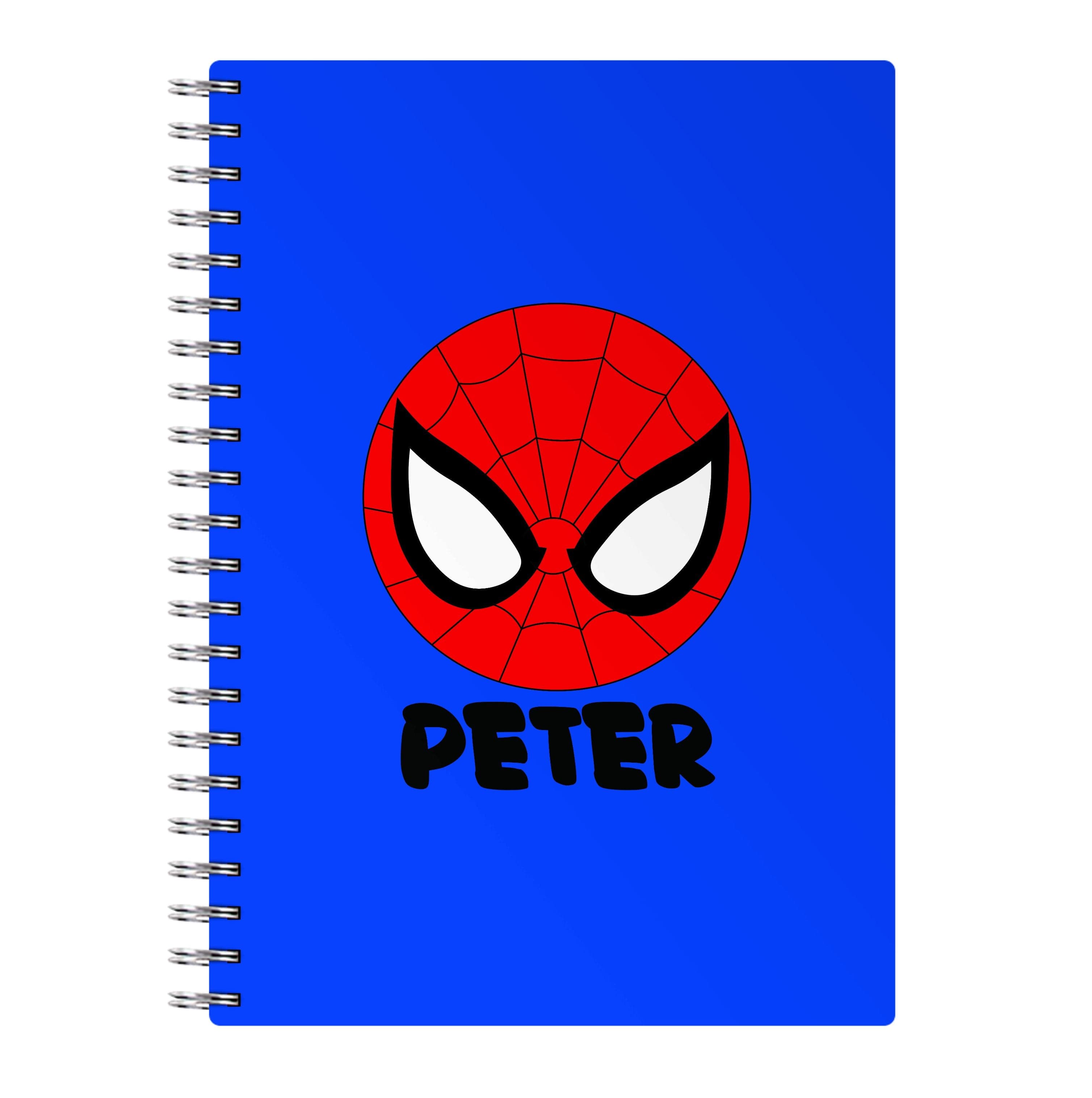 SpiderMan - Personalised Superhero Comic Notebook