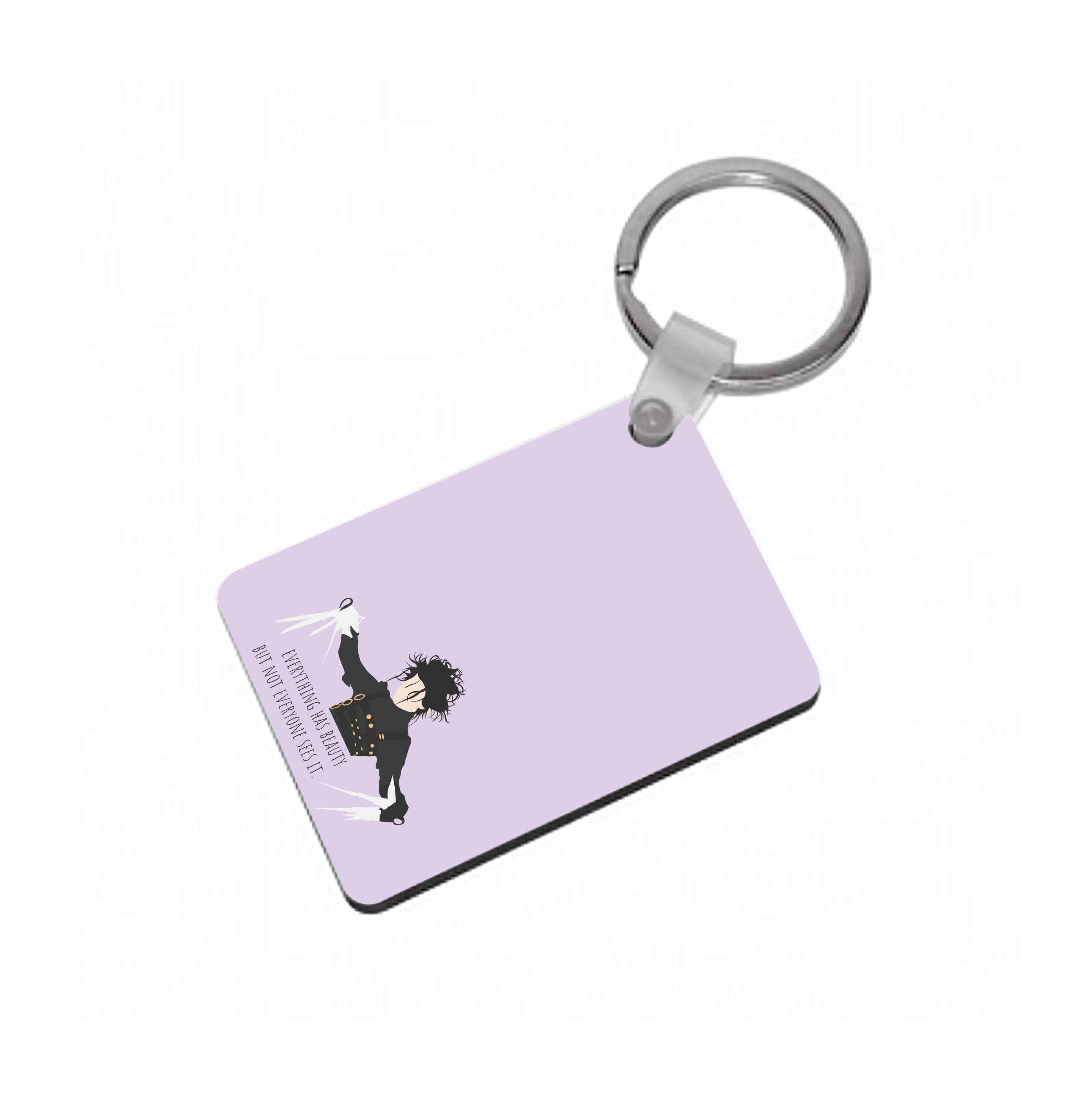 Everything Has Beauty - Scissorhands Keyring