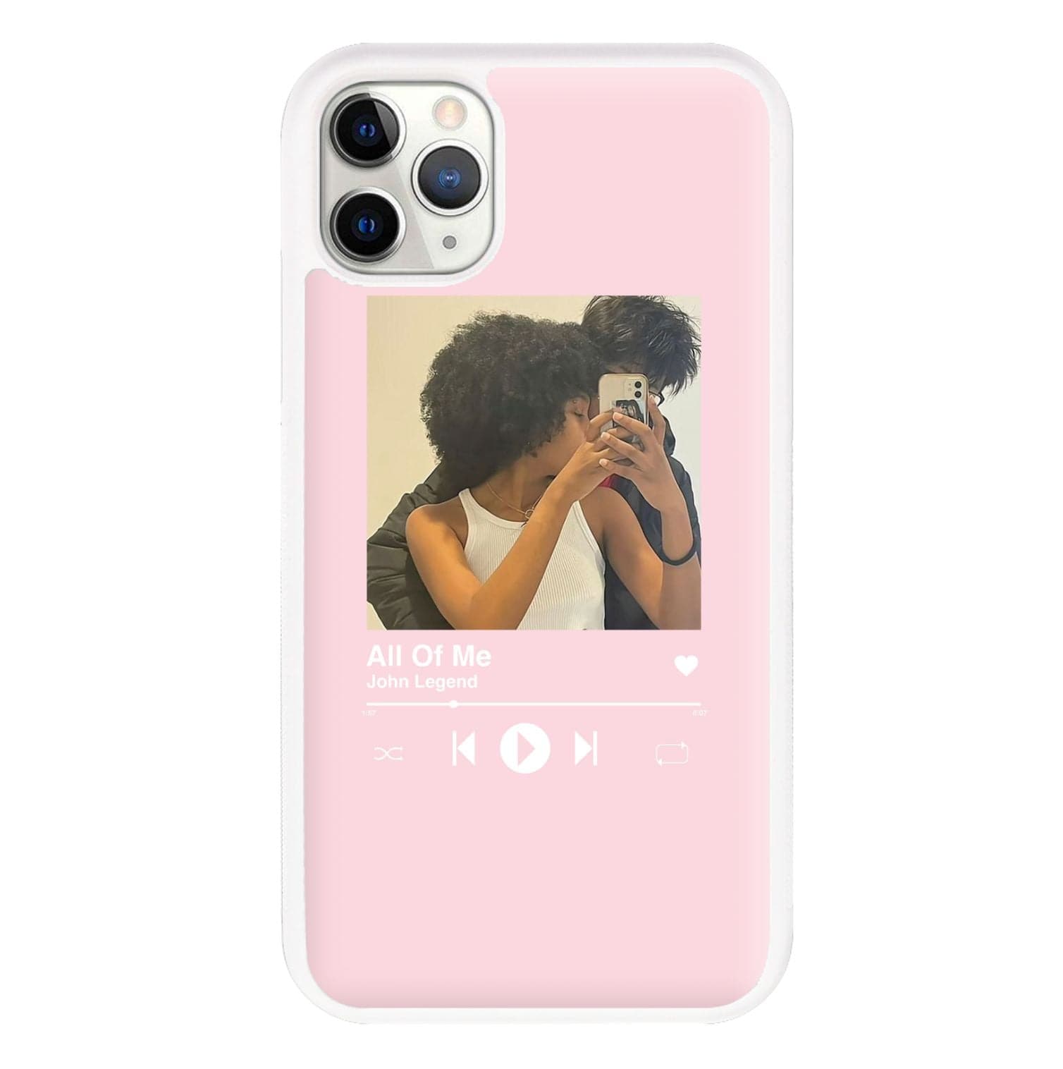 Album Cover - Personalised Couples Phone Case