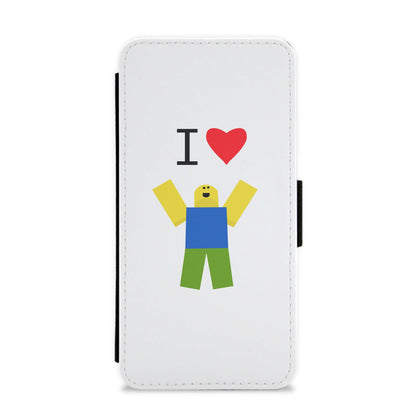 I love Blox Gaming Flip / Wallet Phone Case