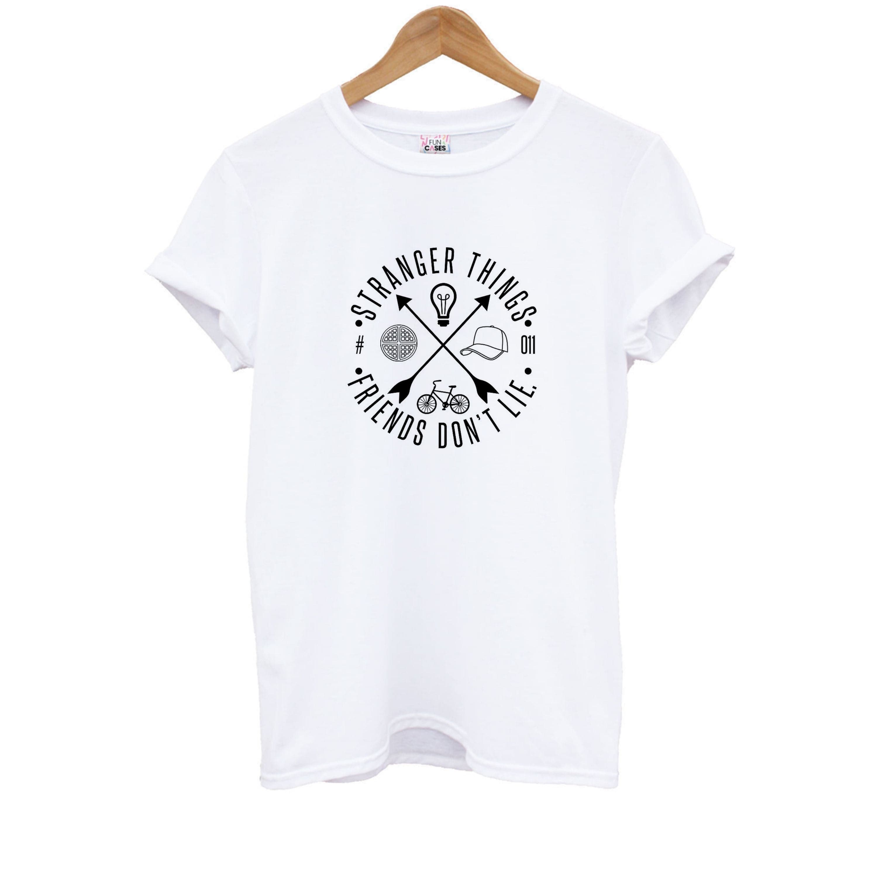 Friends Don't Lie - White Stranger Kids T-Shirt