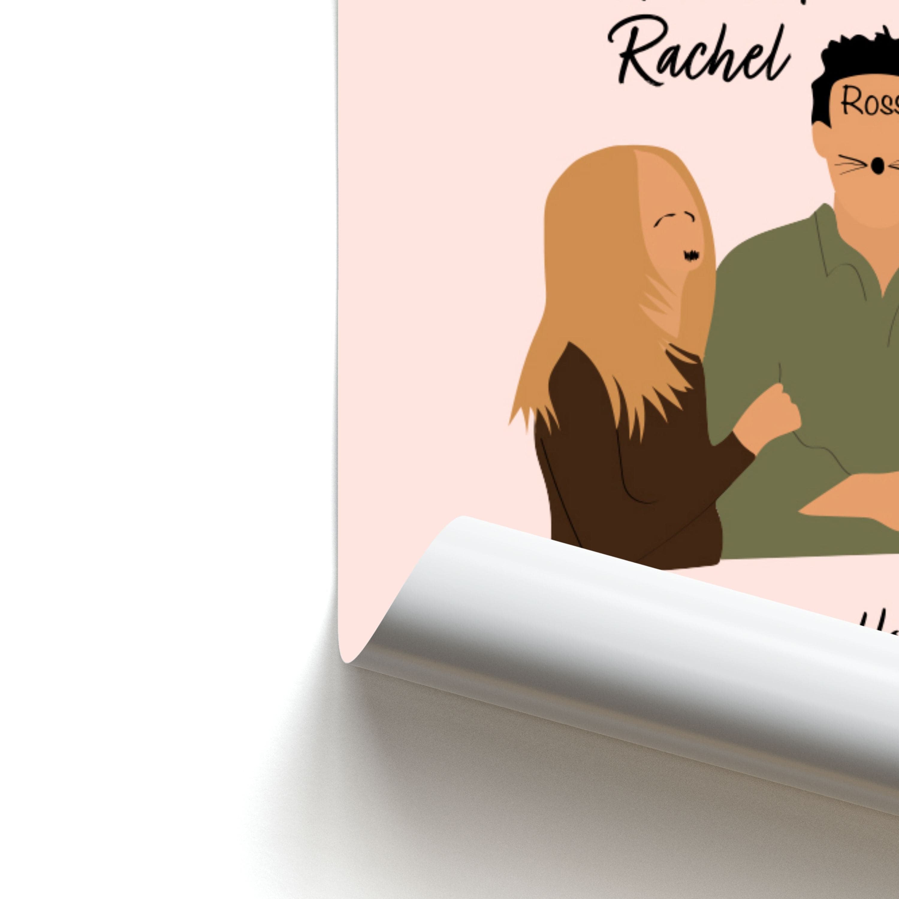 Mr Rachel & Mrs Ross Poster