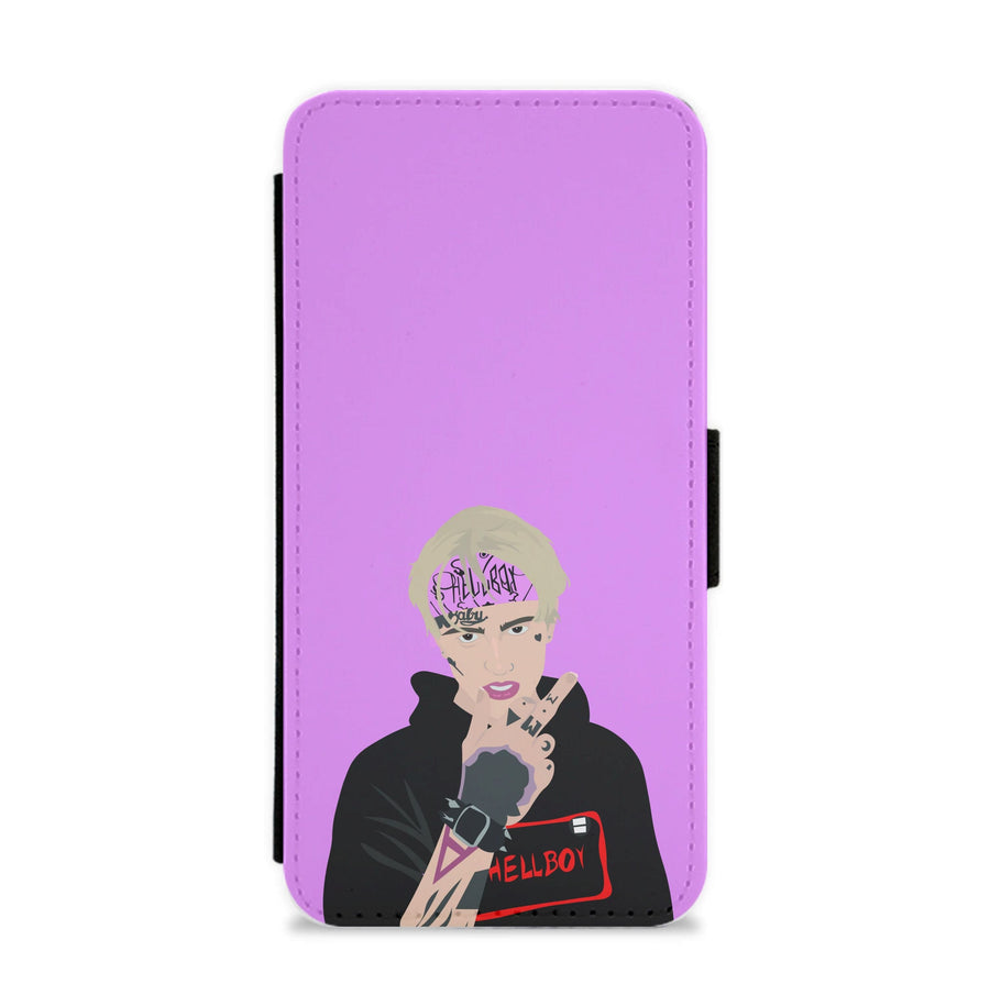 Pink Bandana - Lil Peep Flip / Wallet Phone Case