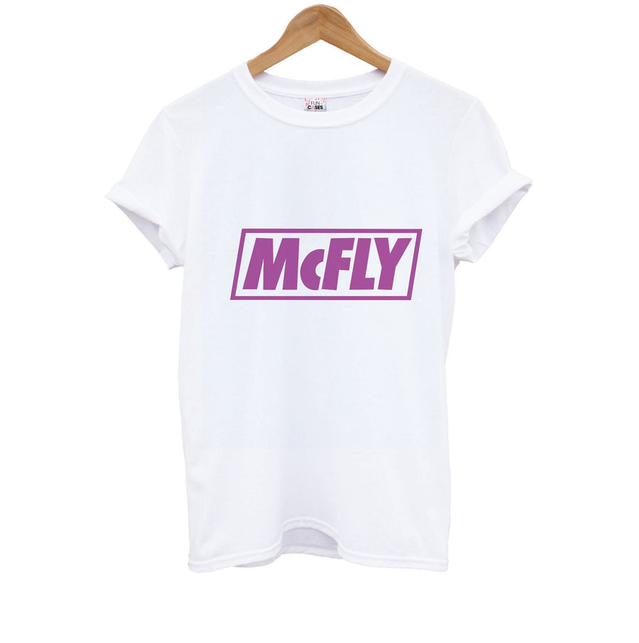 Yellow And Purple - McFly Kids T-Shirt