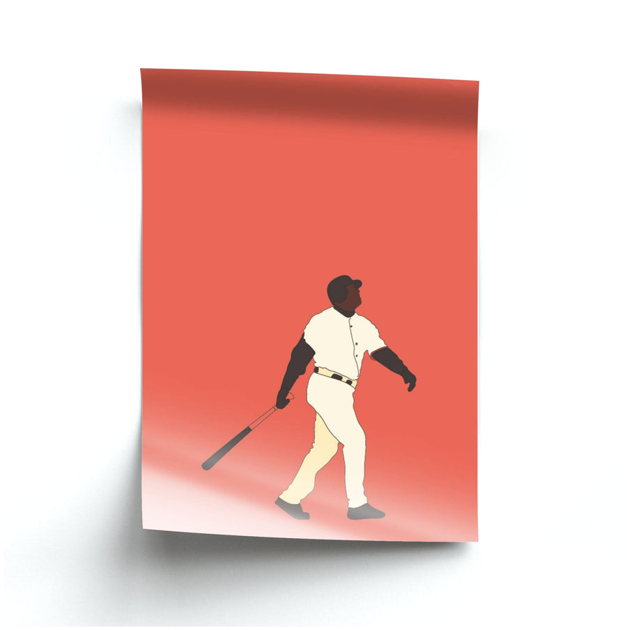 Barry Bonds - Baseball Poster