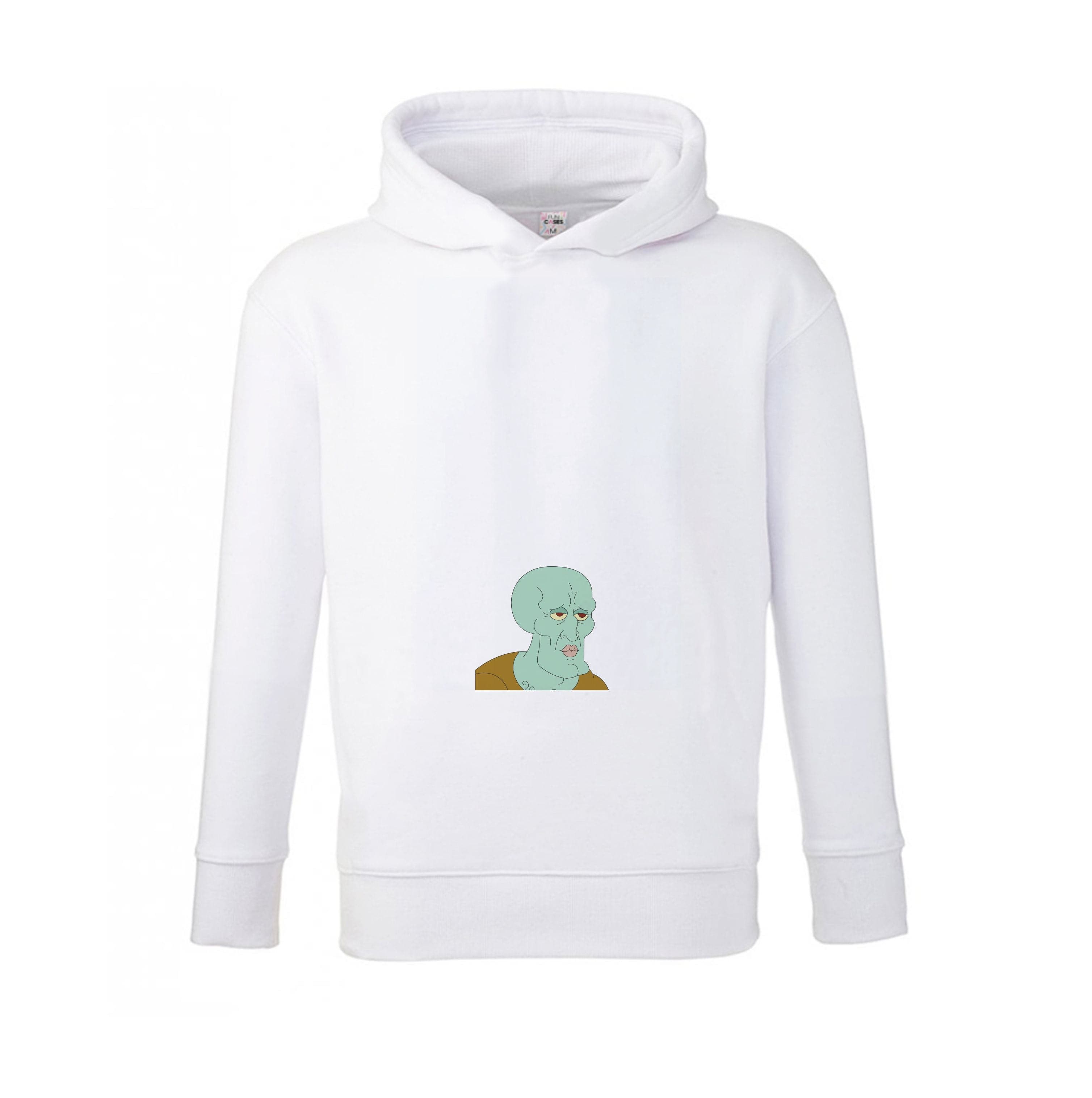 Muscly Squidward Kids Hoodie