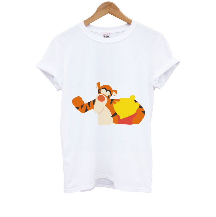 Tiget And Pooh - Winnie The Pooh Kids T-Shirt