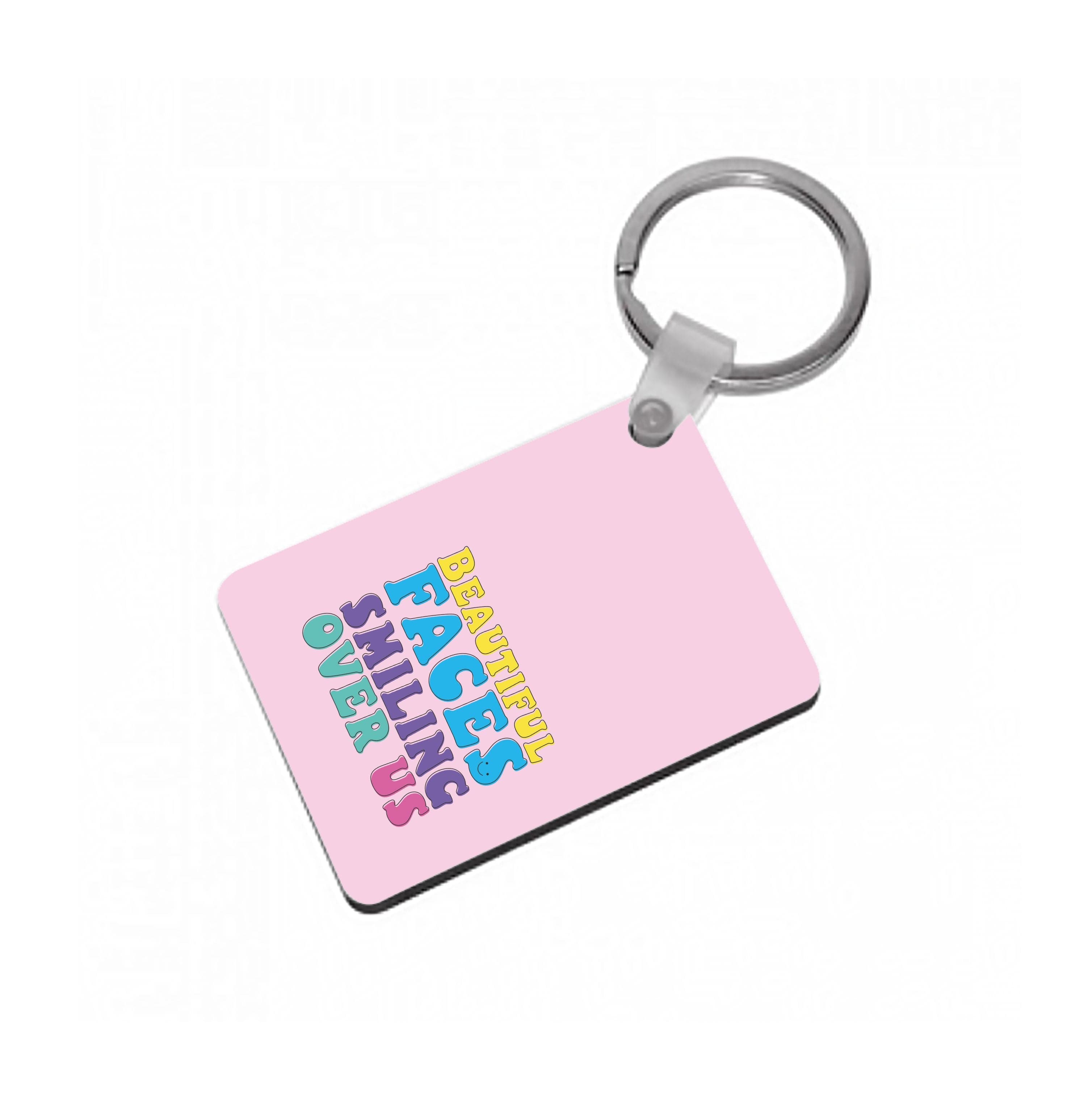 Beautiful Faces Keyring