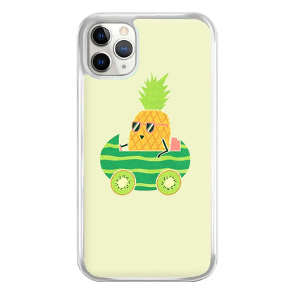 Summer Drive Pineapple Phone Case