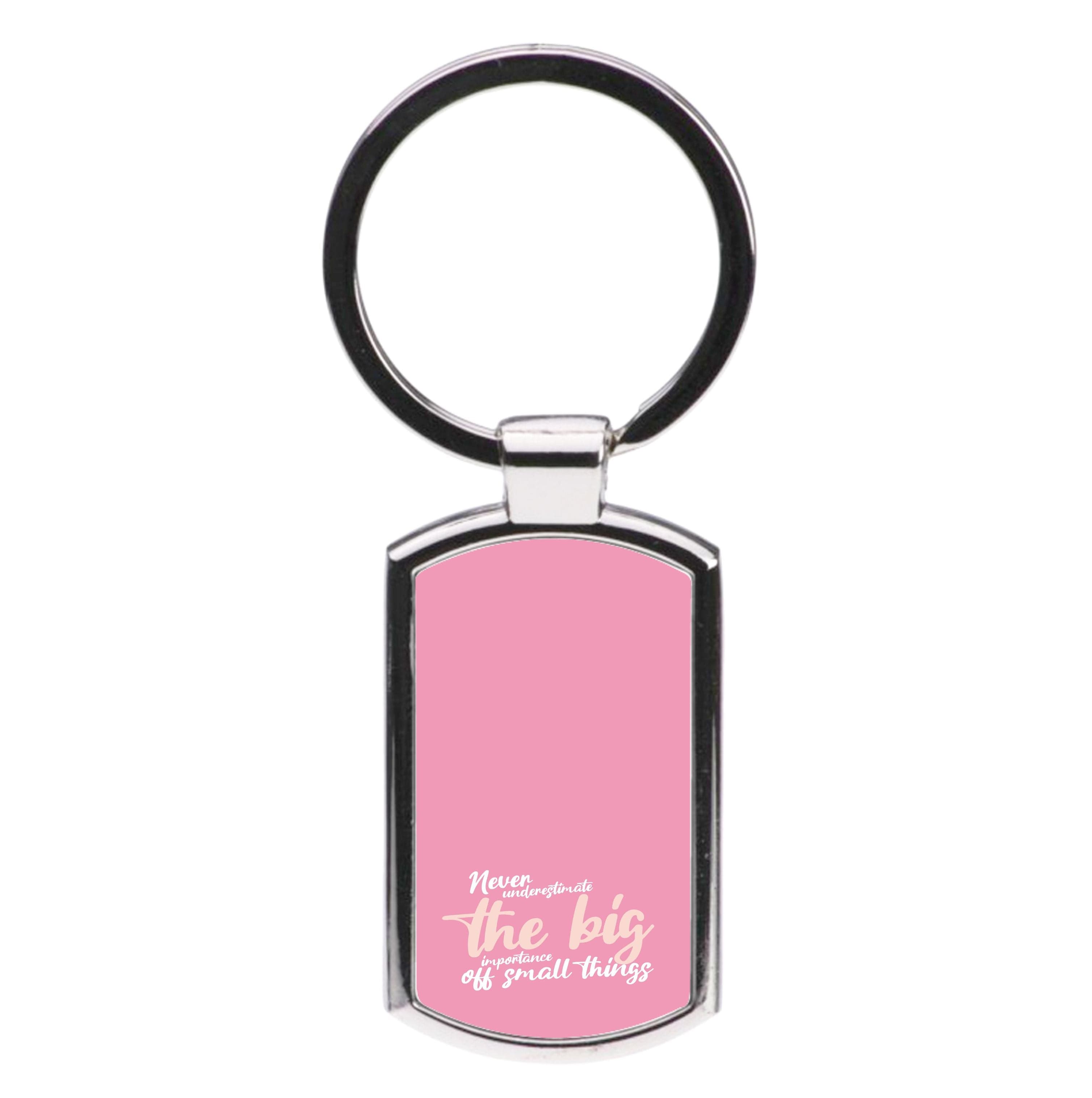 The Big Importance Of Small Things Luxury Keyring