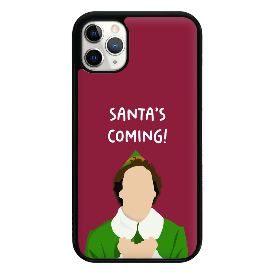 Santa's Coming! - Elf Phone Case