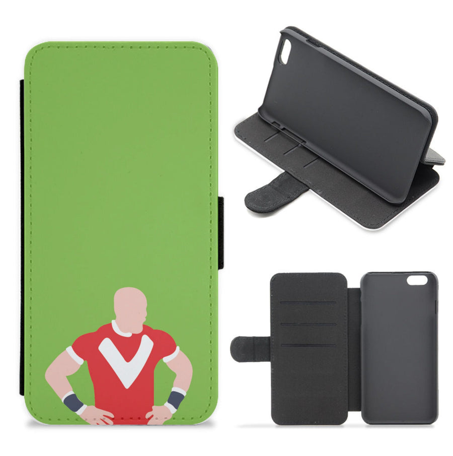Gareth Thomas - Rugby Flip / Wallet Phone Case