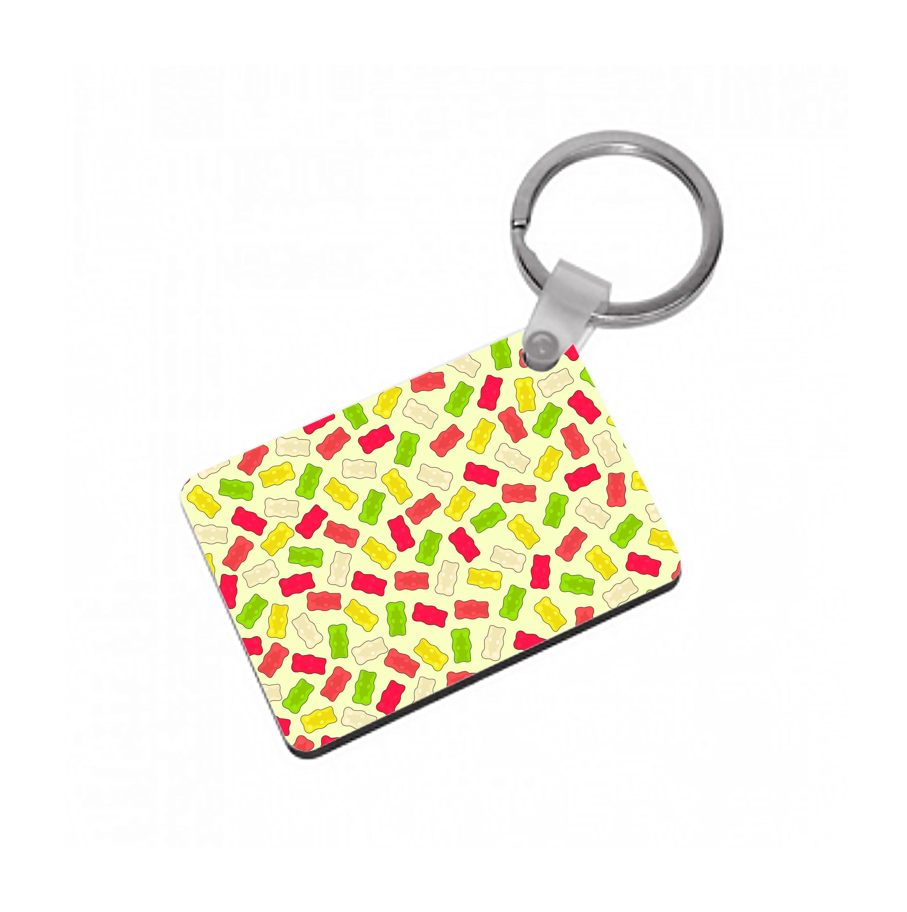 Gummy Bears - Sweets Patterns Keyring