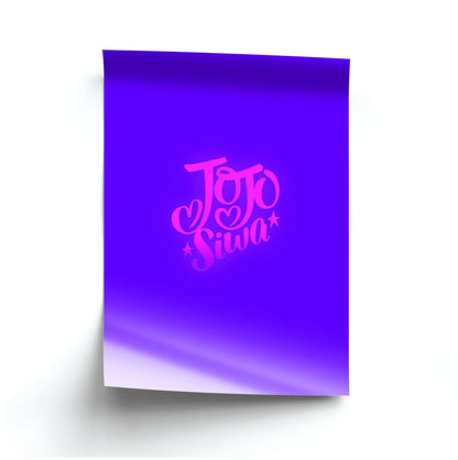 JoJo Siwa Love Heart Poster