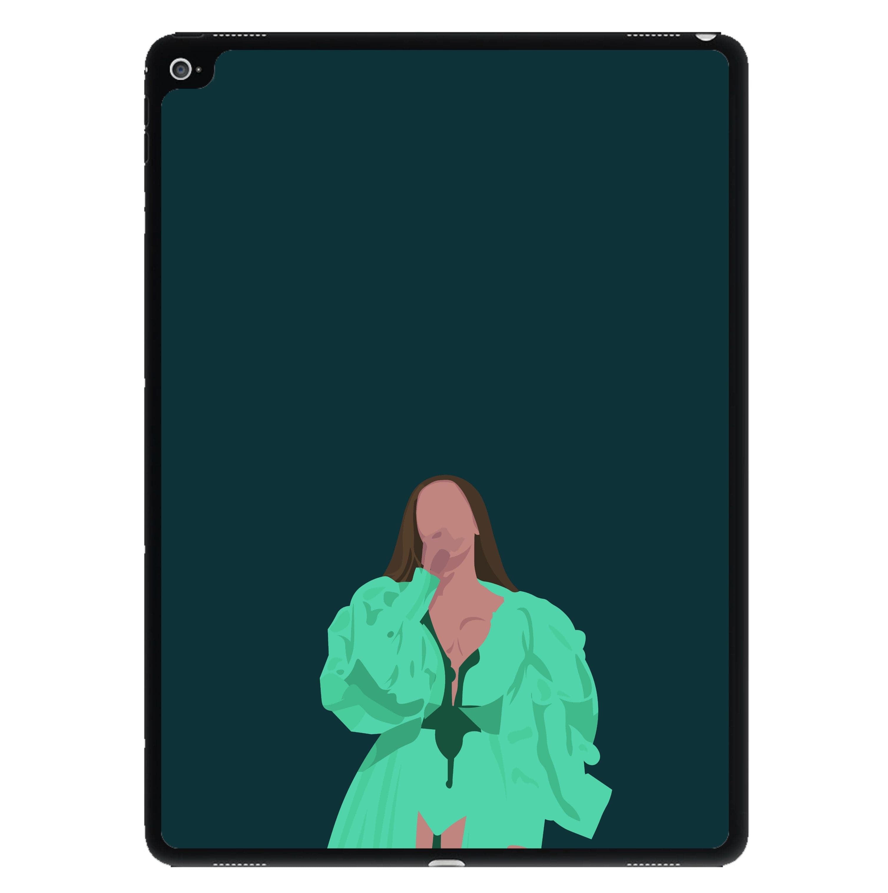 Green Dress - Queen B iPad Case